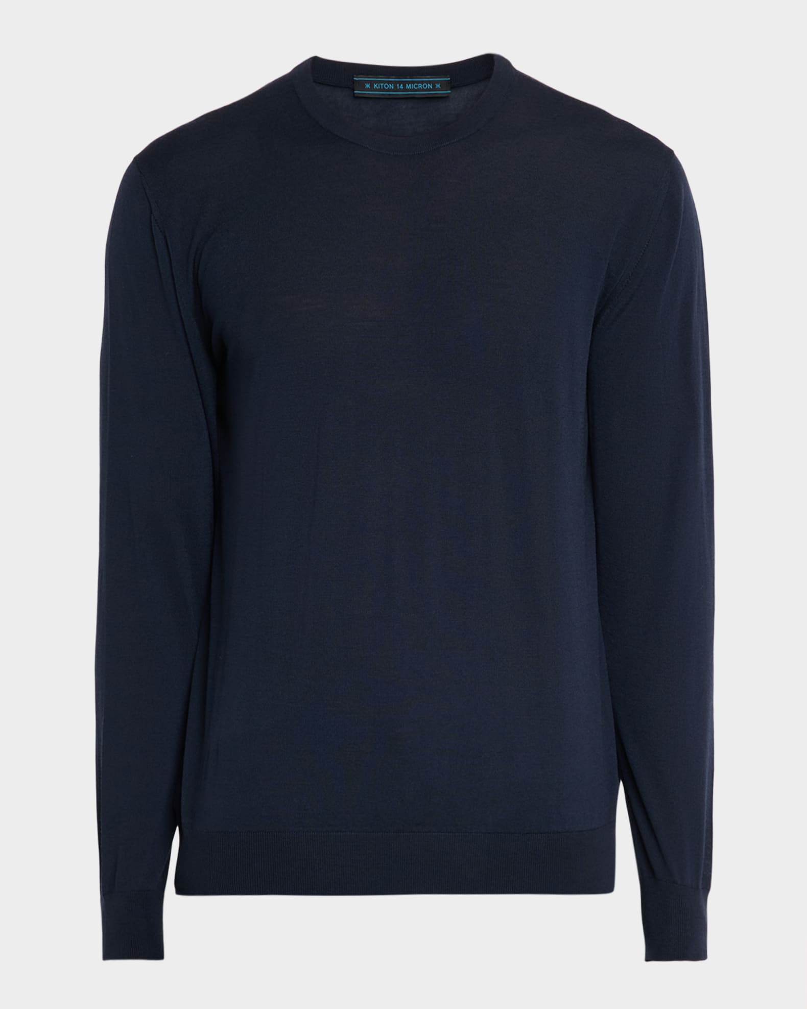 Men's 14 Micron Wool Crewneck Sweater 0