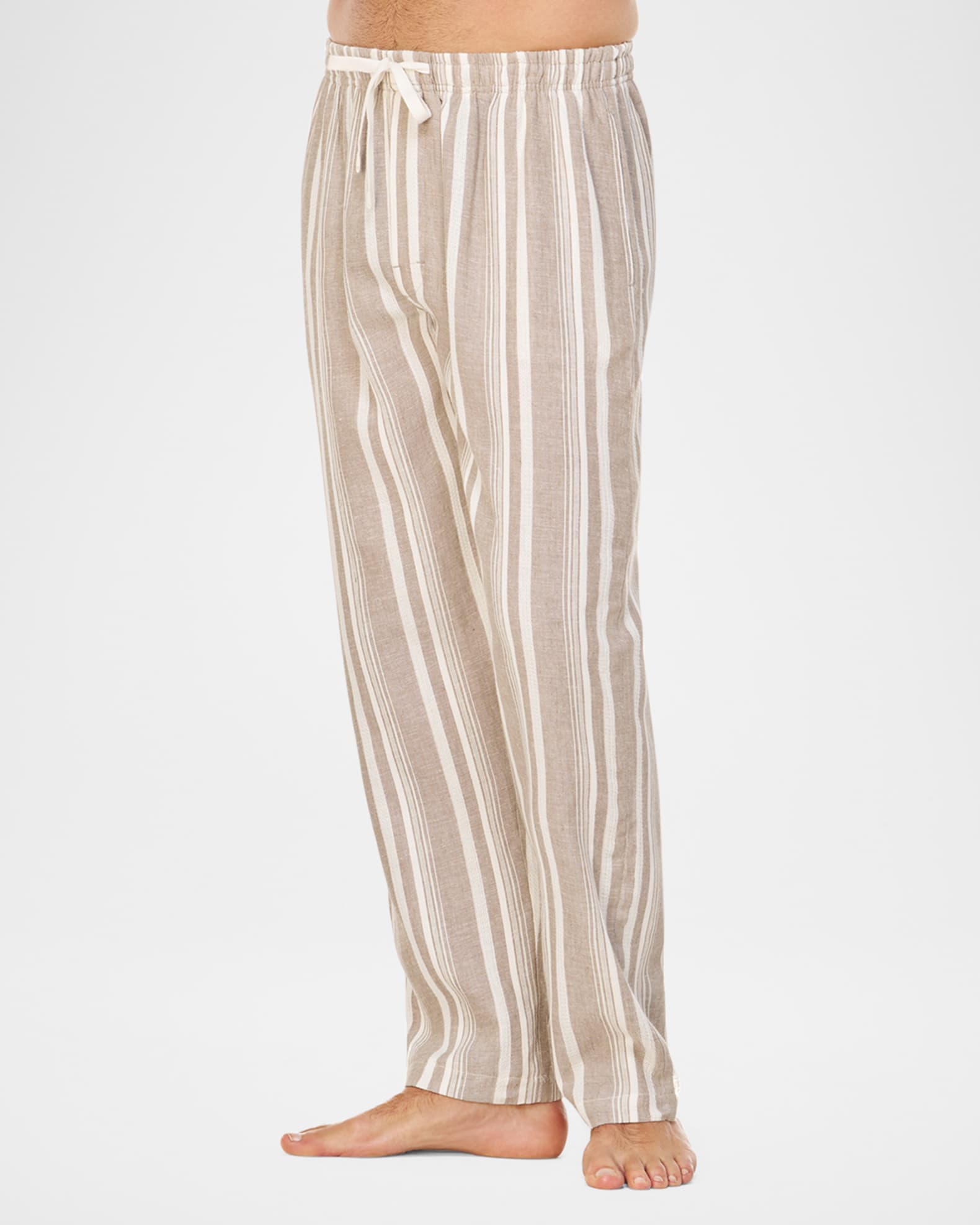 Men's Summer Woven Stripe Lounge Pants 1