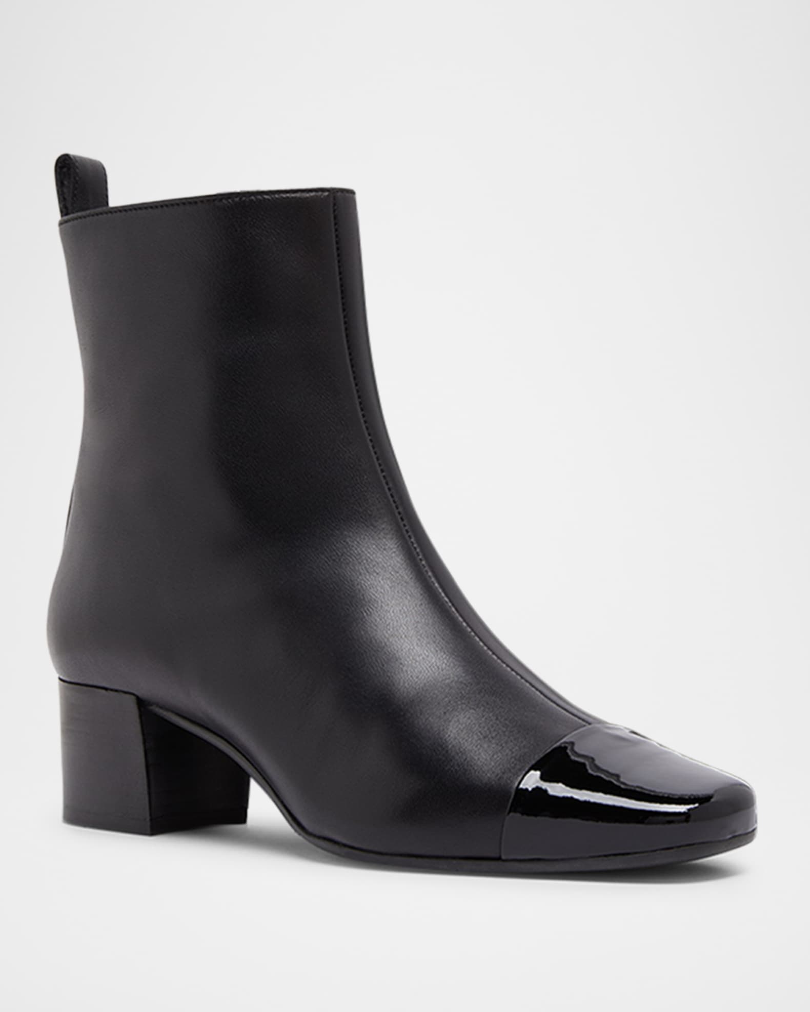 CAREL Estime Leather Ankle Boots Neiman Marcus