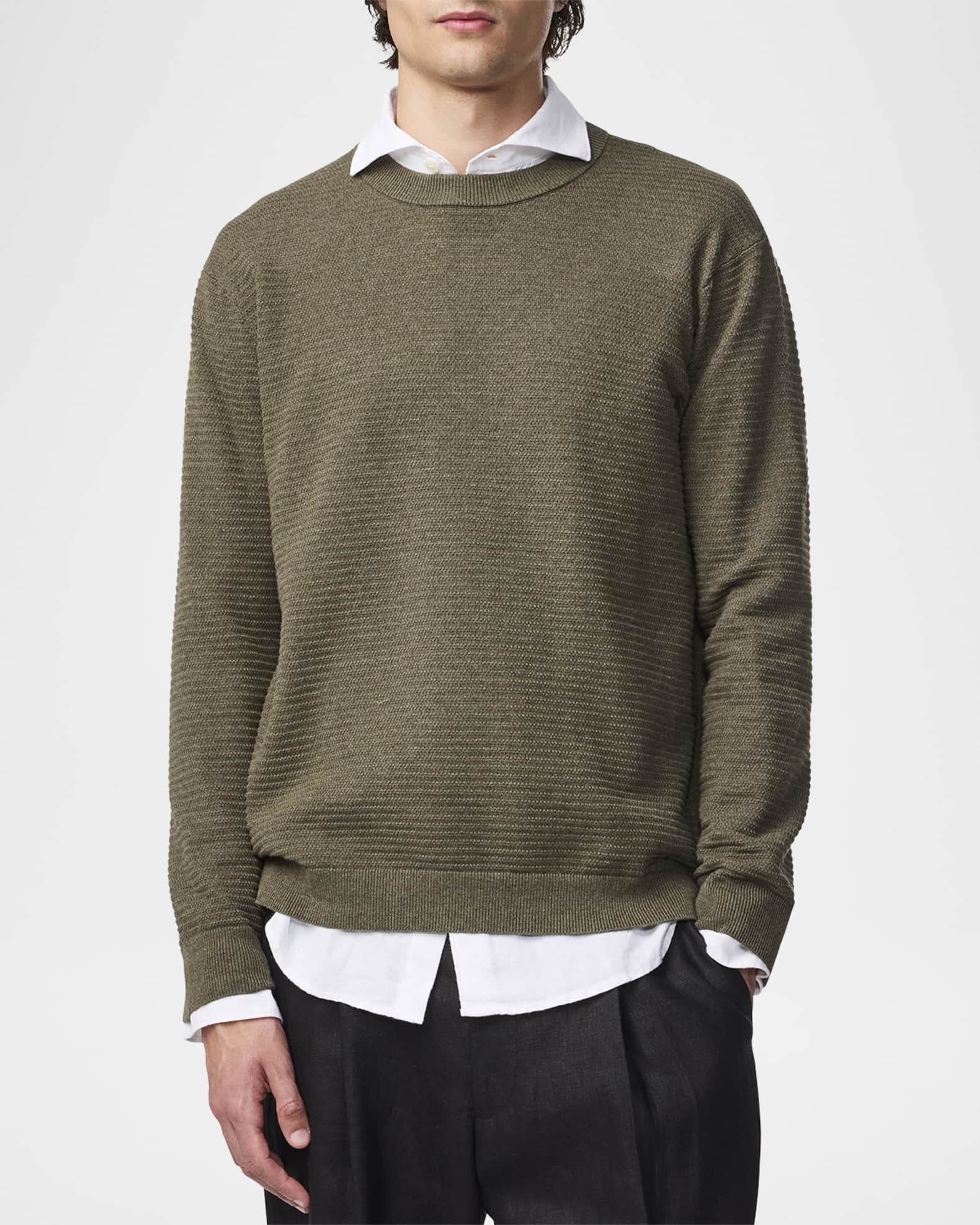 NN.07 Men's Fabian Crewneck Sweater | Neiman Marcus