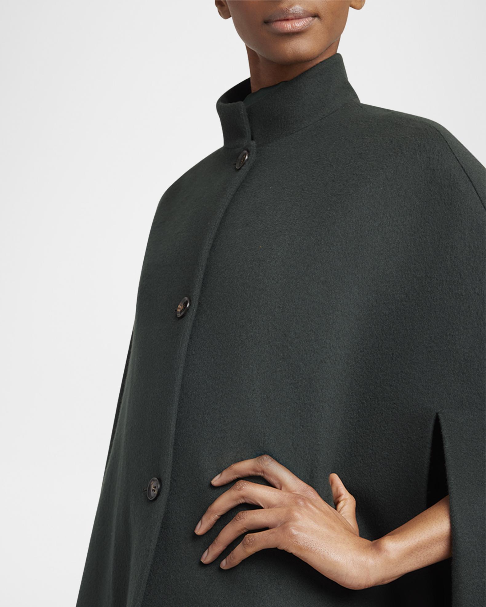 Kiton Cashmere Button-Front Cape | Neiman Marcus