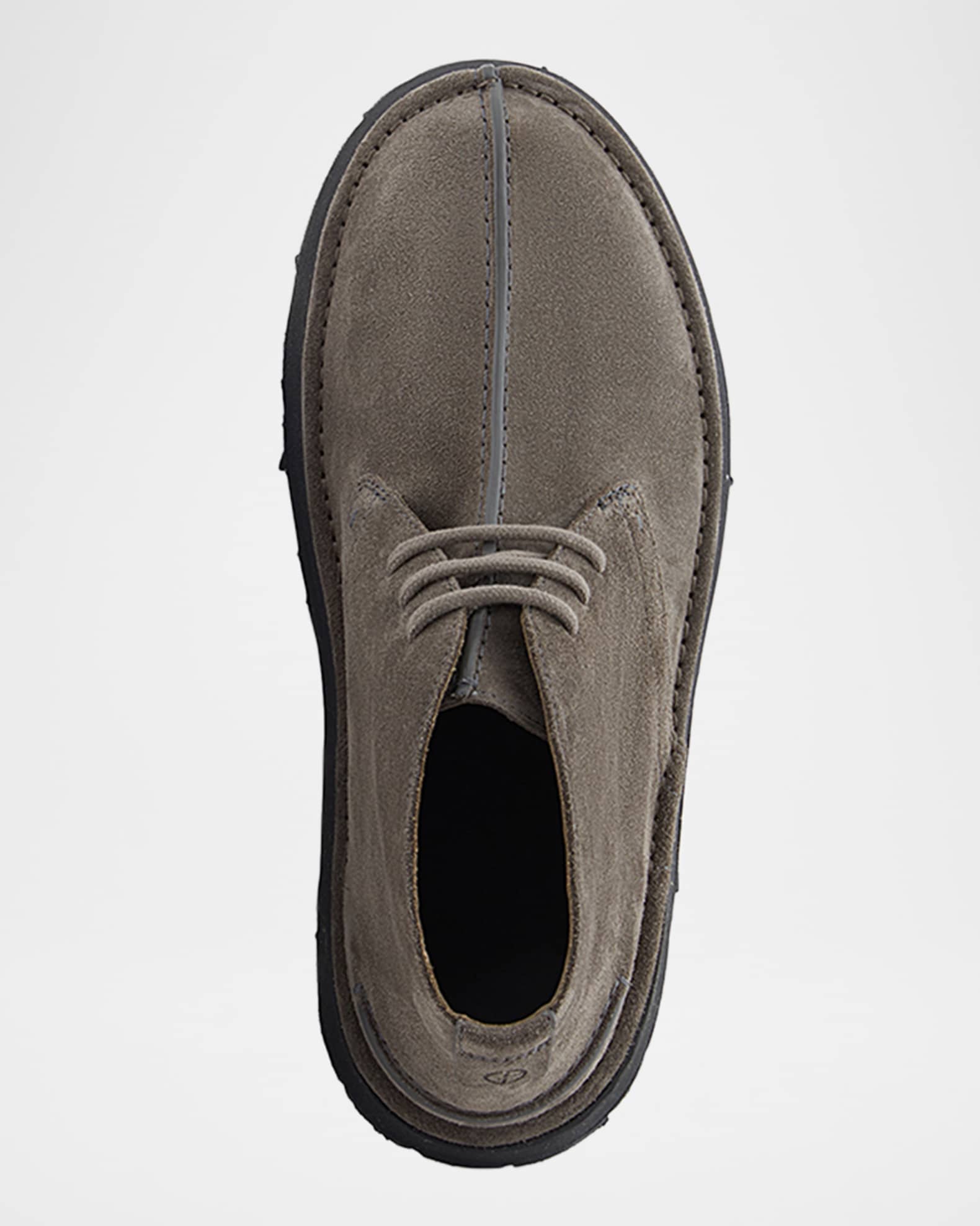 Giorgio Armani Men's Suede Chukka Boots | Neiman Marcus