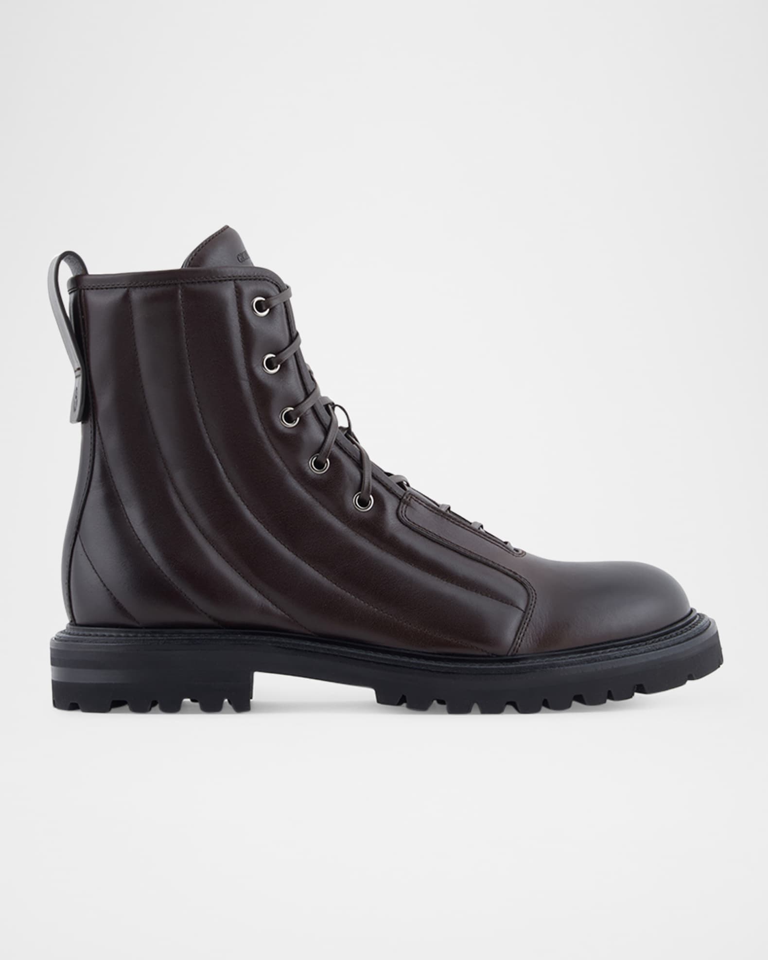 靴 Giorgio armani side zip leather boots Giorgio Armani Men's Quilted Leather Lace-Up Boots | Neiman Marcus