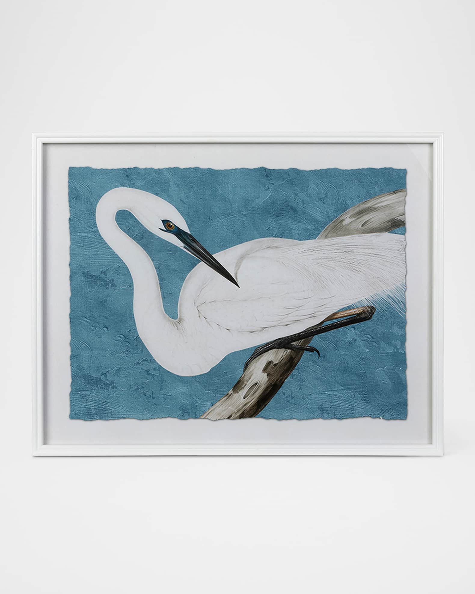 "Serene Swan" Framed Wall Art, Set of 2 1