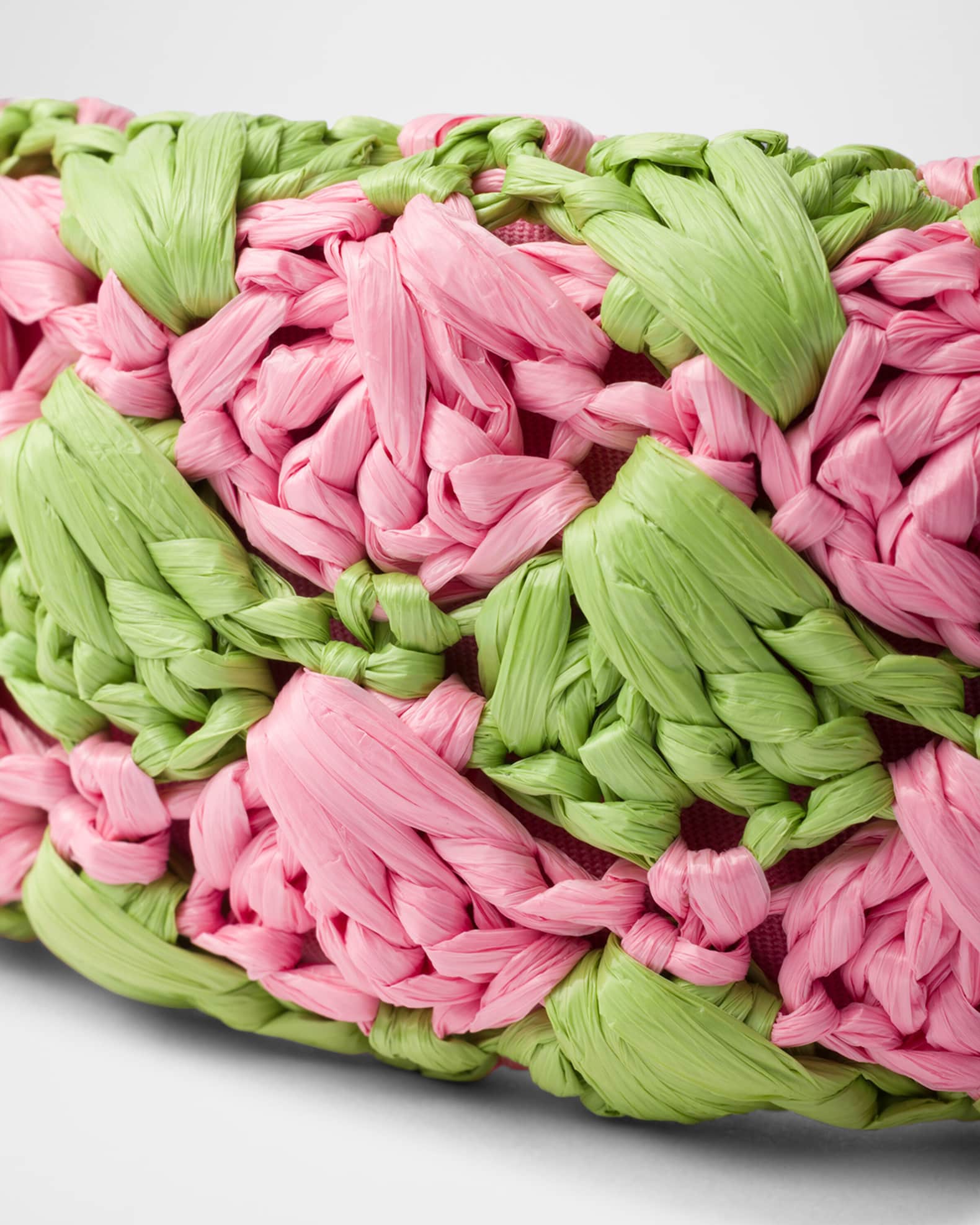 【関税&送料込】Prada Crochet Headband Natural Crochet hairband | PRADA