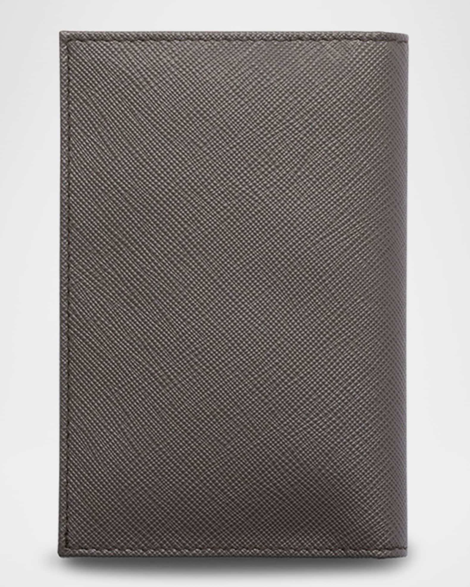 Prada Saffiano Leather Passport Holder | Neiman Marcus
