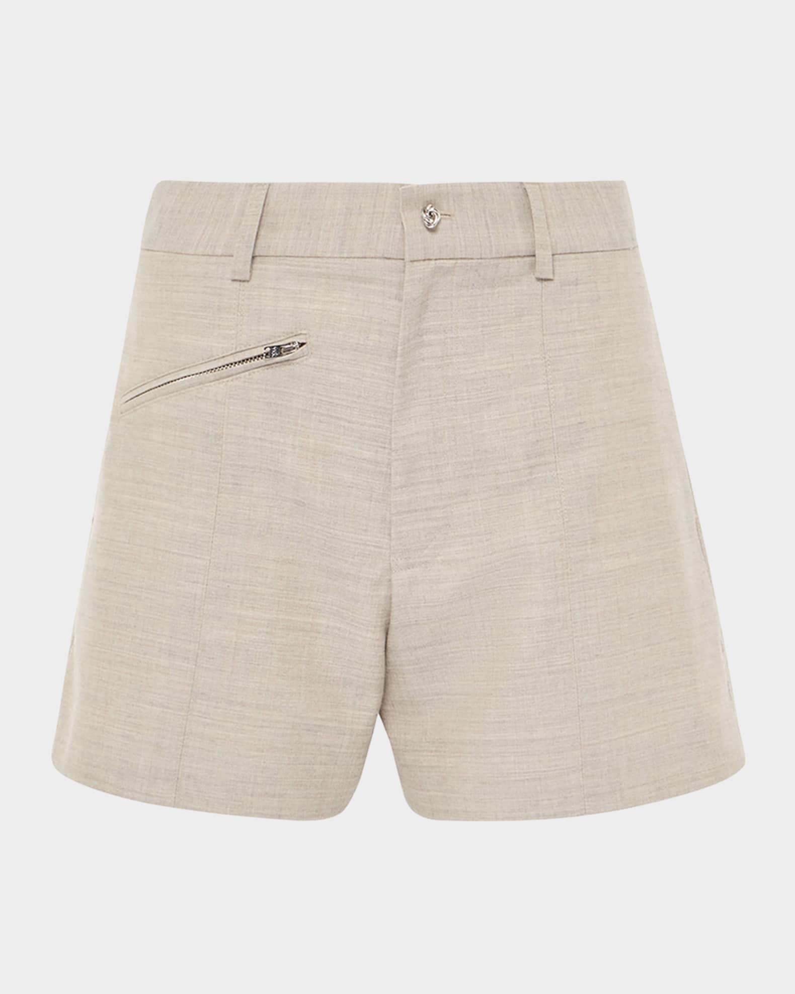 JW Anderson パネルショートパンツ　24ss JW Anderson Tailored Wool Shorts | Neiman Marcus