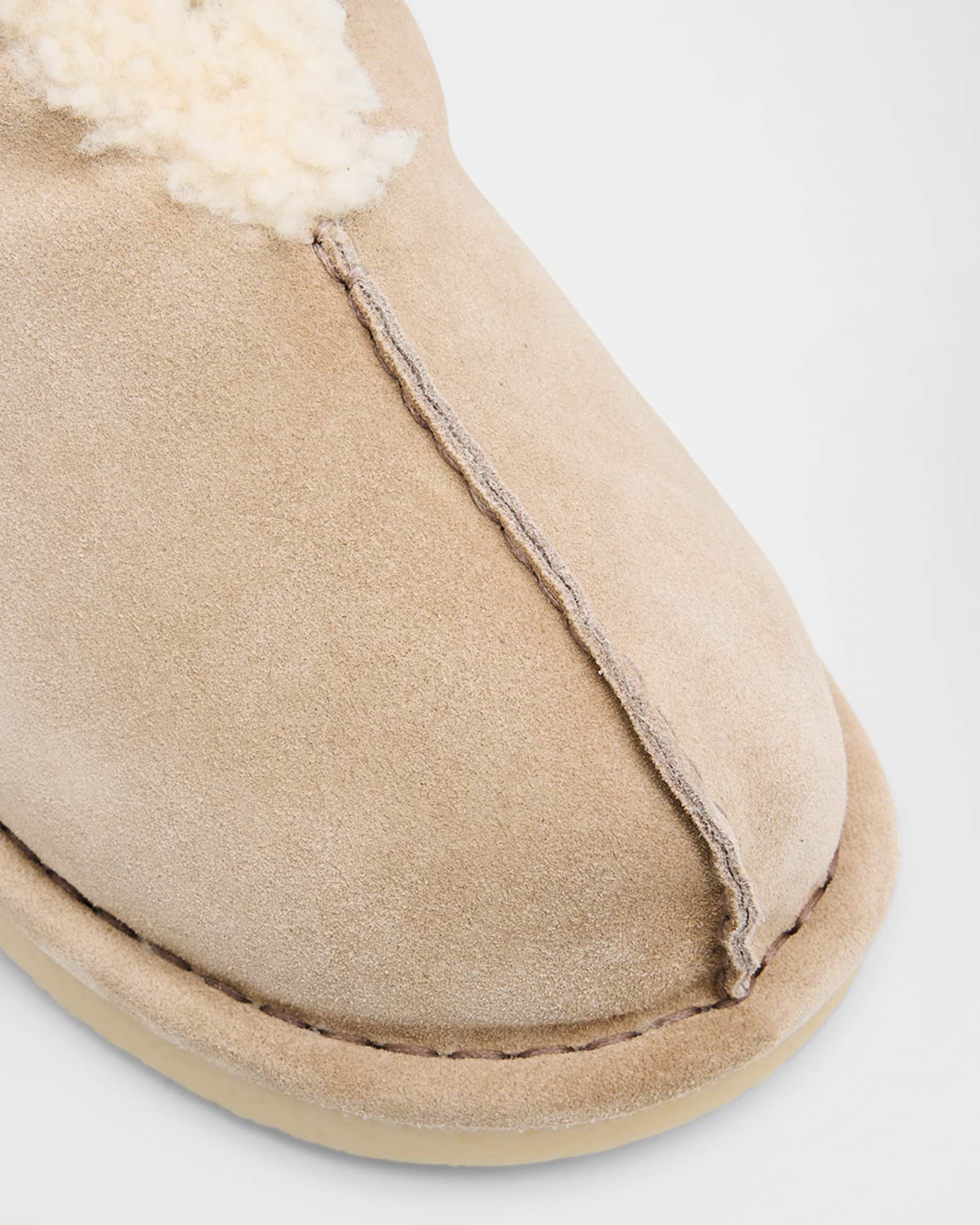 【Miu Miu】 Shearling-linedスエードスニーカー Miu Miu Shearling-lined suede sneakers Miu Miu