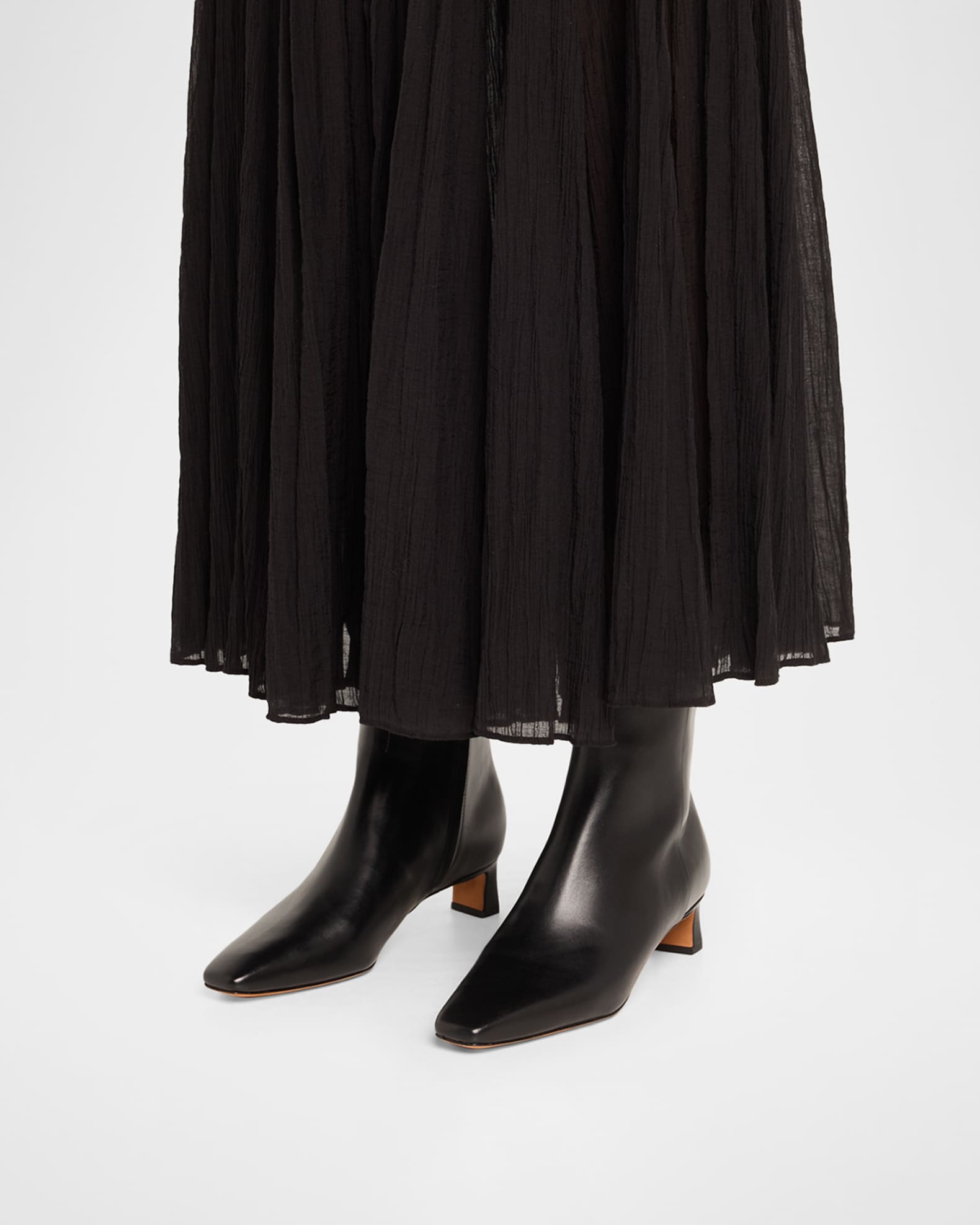 Harlan Leather Ankle Boots