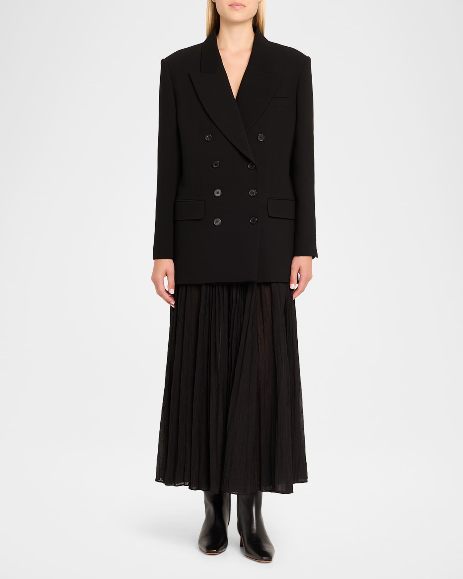 Harlan Leather Ankle Boots