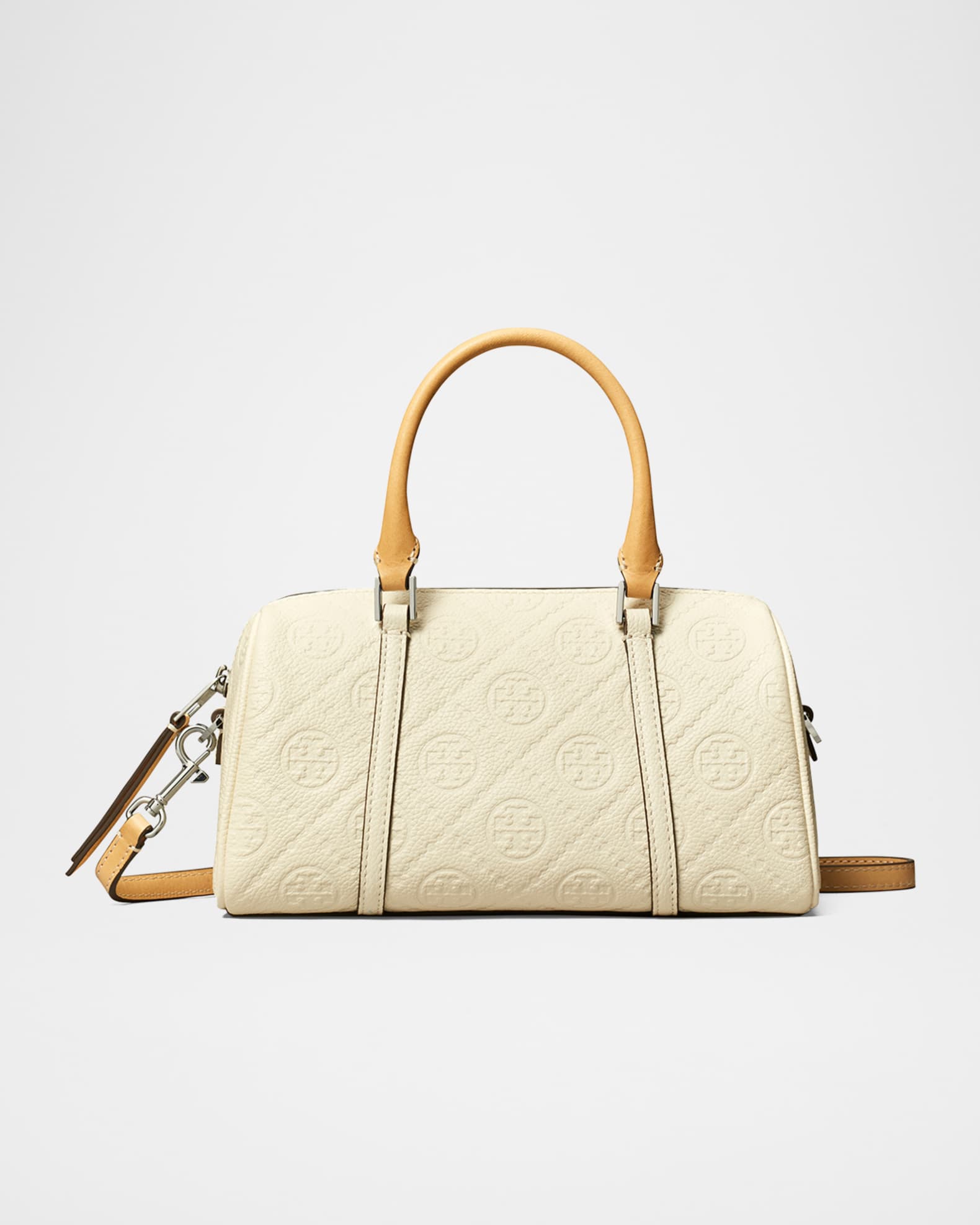  T Monogram Soft Pebbled Mini Barrel Bag 0