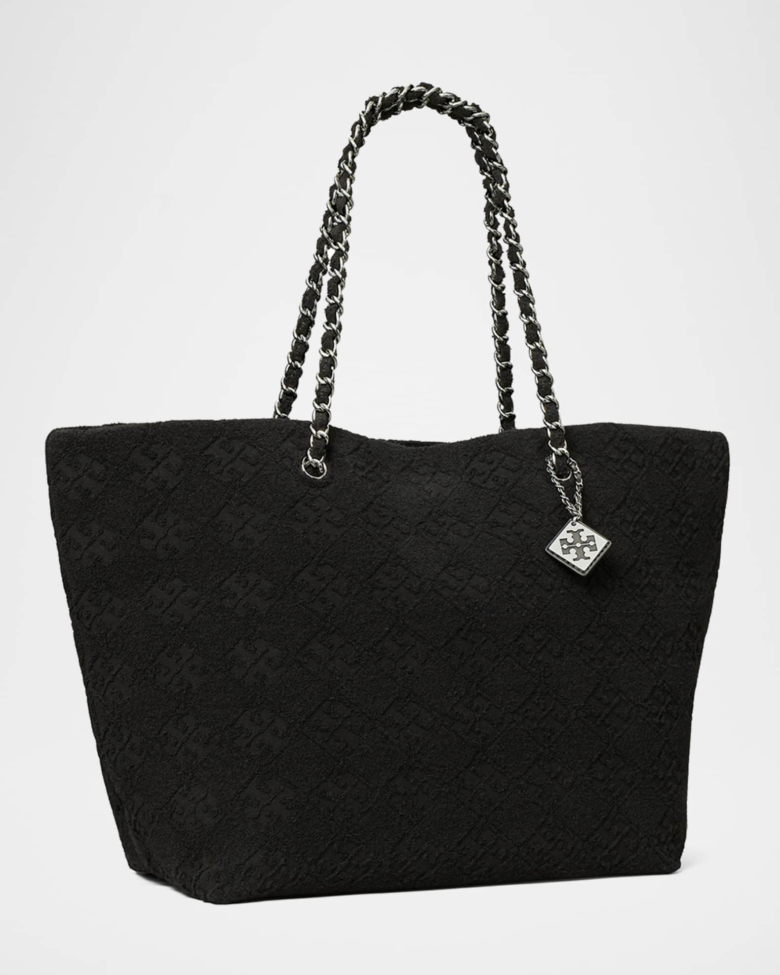 トートバッグ TORY BURCH ELLA TERRY COTTON TOTE BAG Ella T Monogram Terry Tote Bag | Neiman Marcus