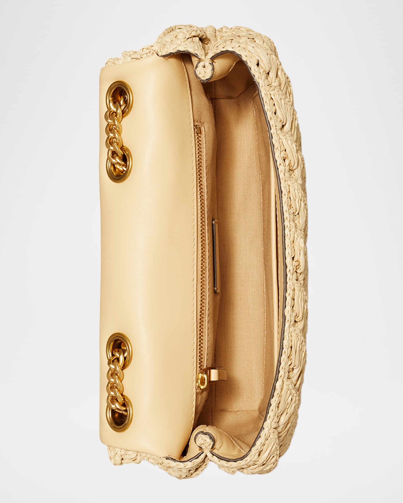 Tory Burch Kira Small Woven Convertible Shoulder Bag