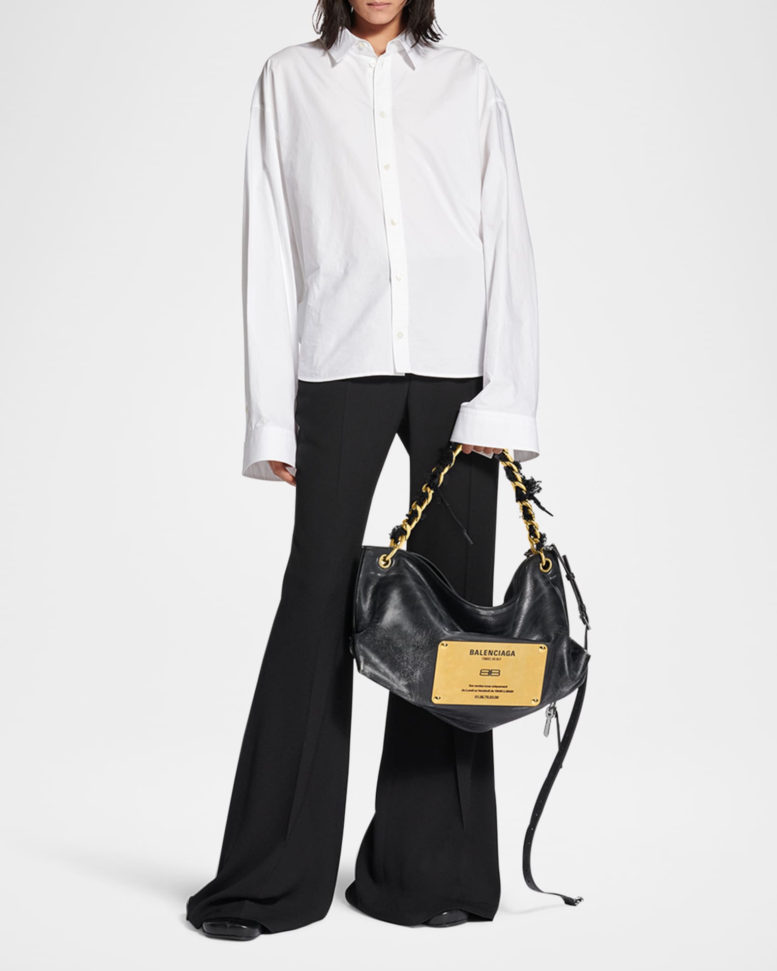 Semi Fitted Button-Down Shirt 1