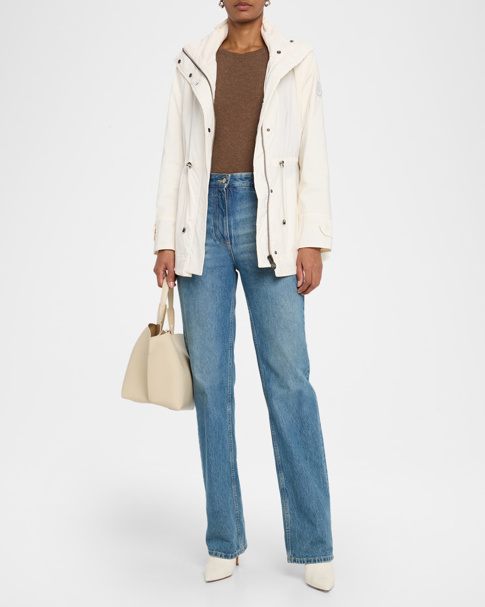 Lightweight Jacket With Concealed Hood 1