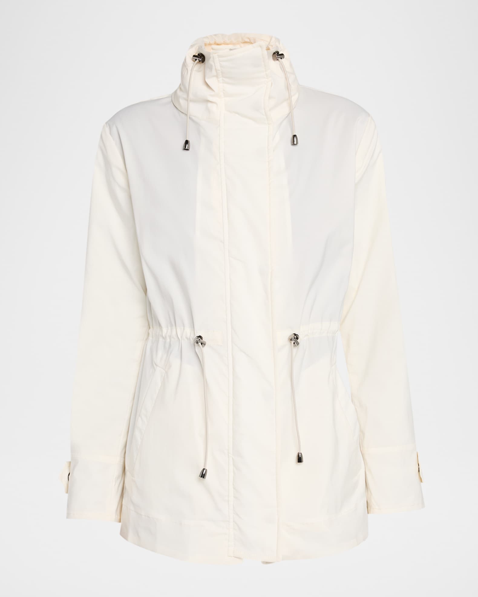 Lightweight Jacket With Concealed Hood 0