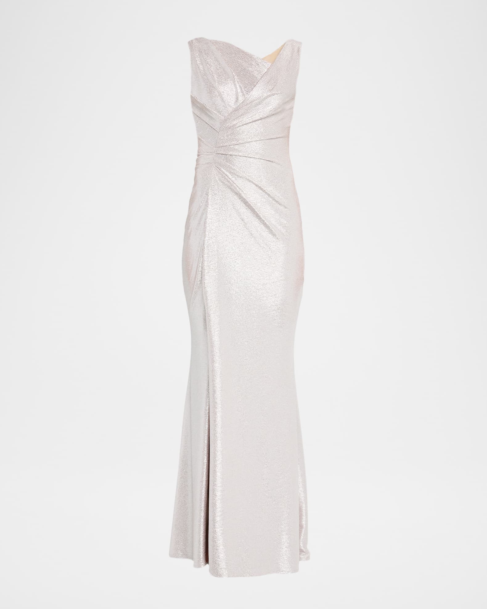 Sleeveless Mirrorball Stretch Gown 0