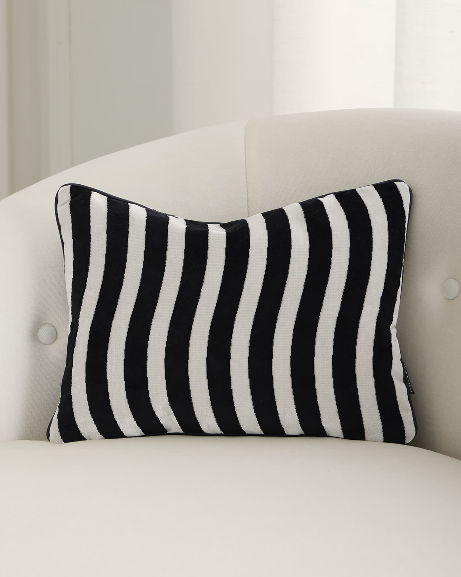 Roubine Velvet Pillow, 12" x 16" 0