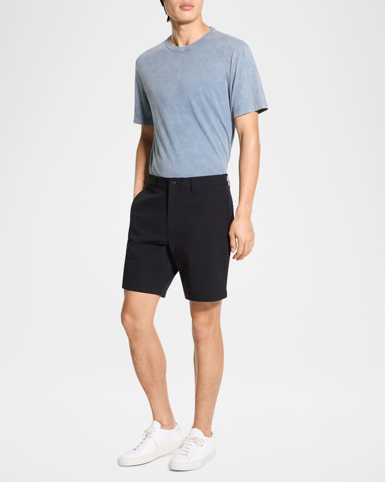 Men's Classic Fit Flat-Front Shorts 1