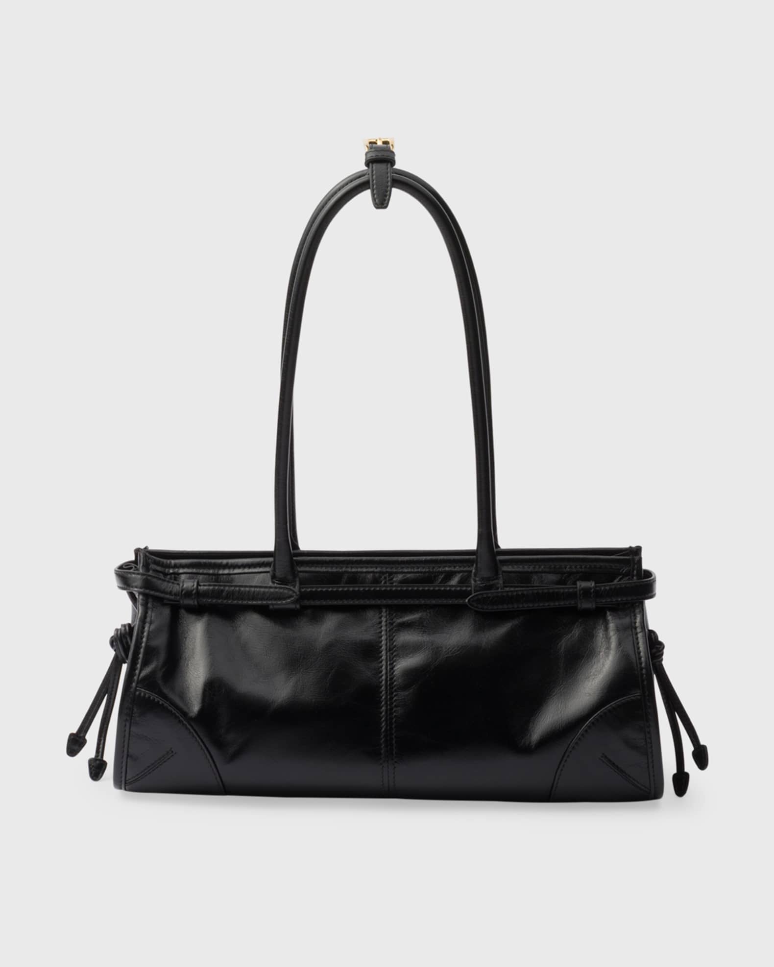 Bonnie Medium East-West Leather Shoulder Bag 1