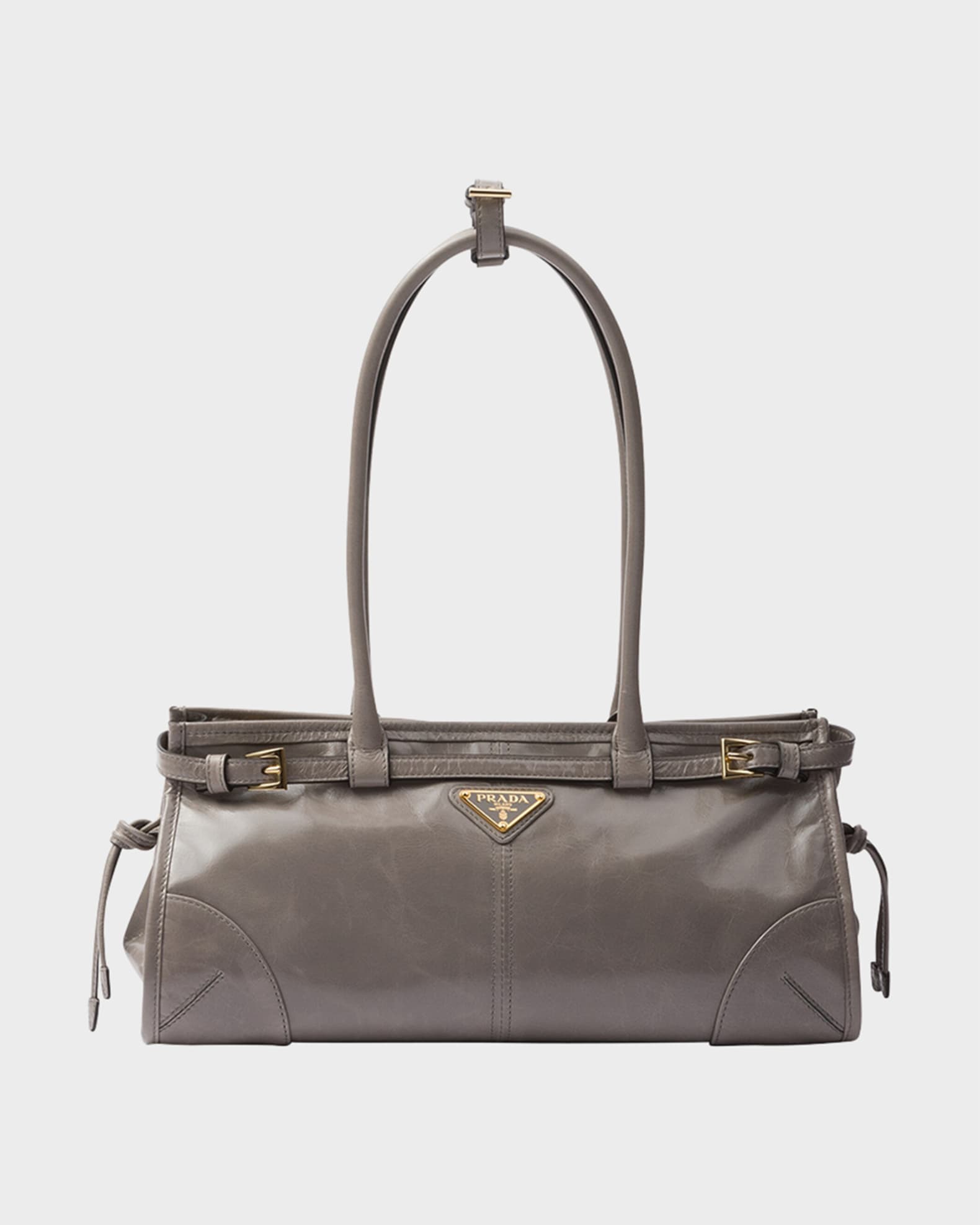 PRADA＊Medium Prada Carey leather bag レザーバッグ＊送料込 Black Medium Prada Carey leather bag | PRADA