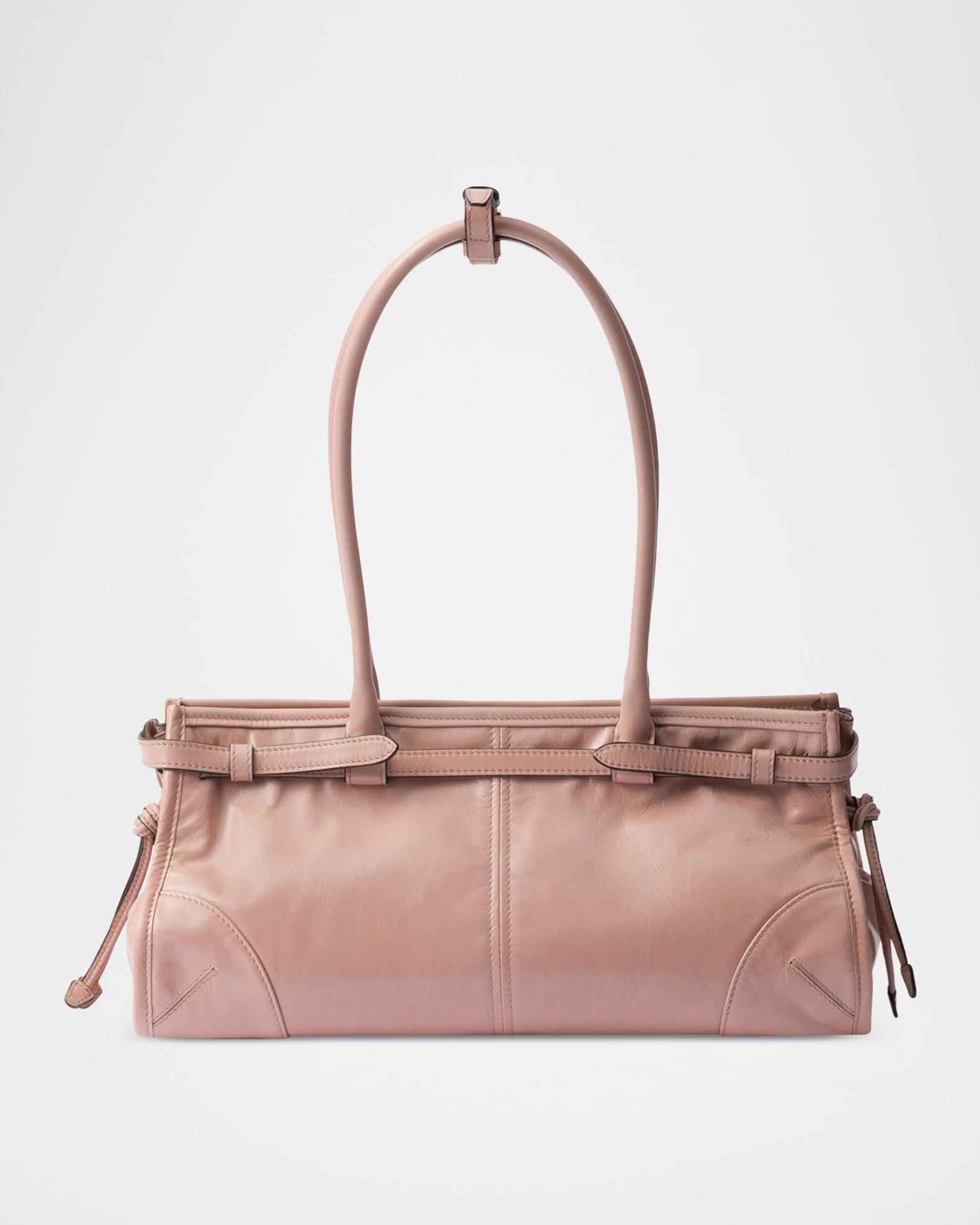 Bonnie Medium Leather East-West Top Handle Bag | Neiman Marcus