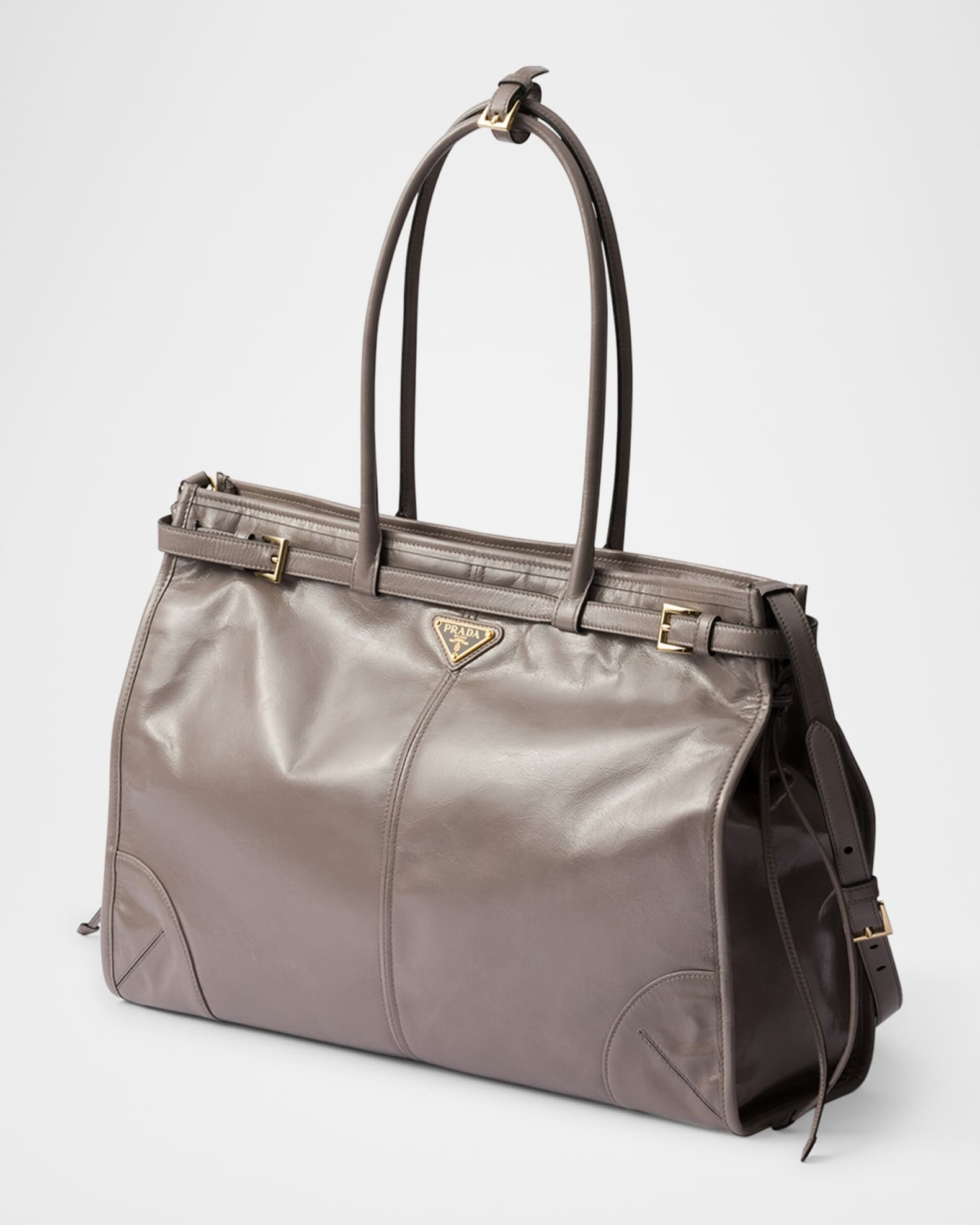 Bonnie Buckle Leather Shoulder Bag 1