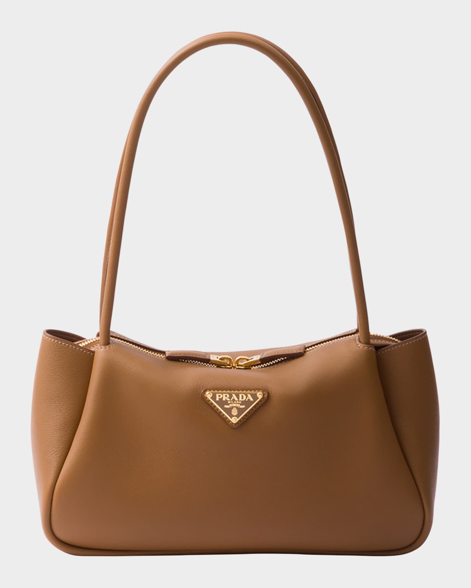【関税＆送料込み】Prada Medium Leather Shoulder Bag Prada Medium Leather Bag | Saks Fifth Avenue