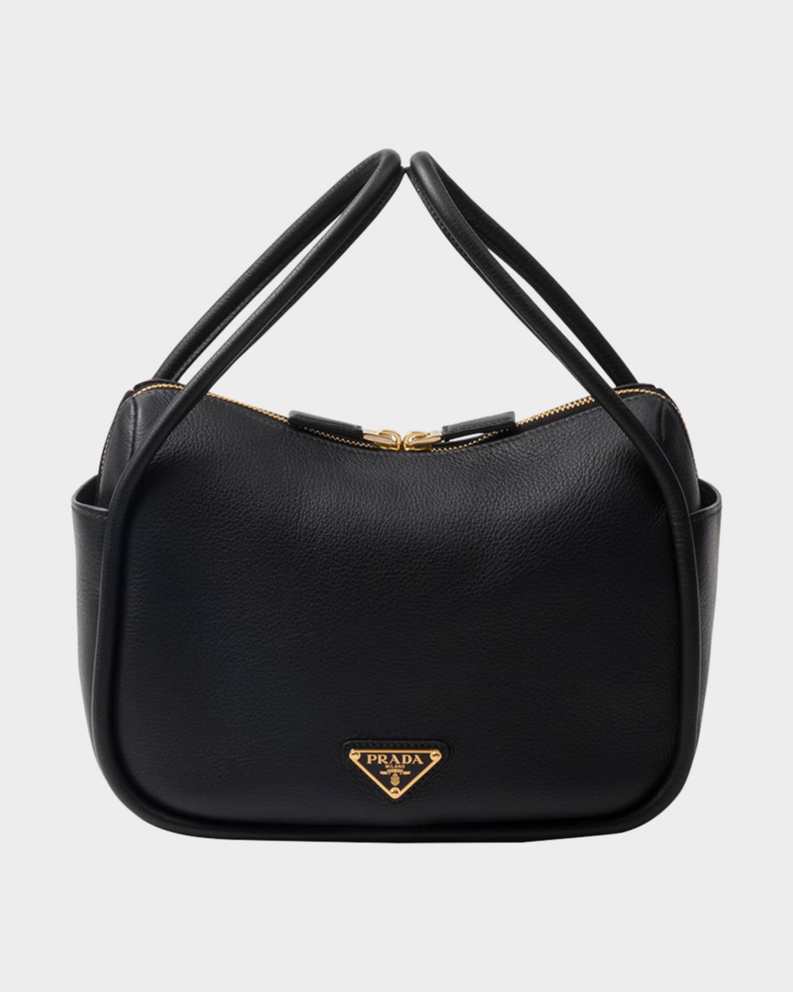 みなみ PRADA LEATHER HAND BAG PRADA Hand Bag Women Shoulder Bag Mini Bag Leather 1BC204