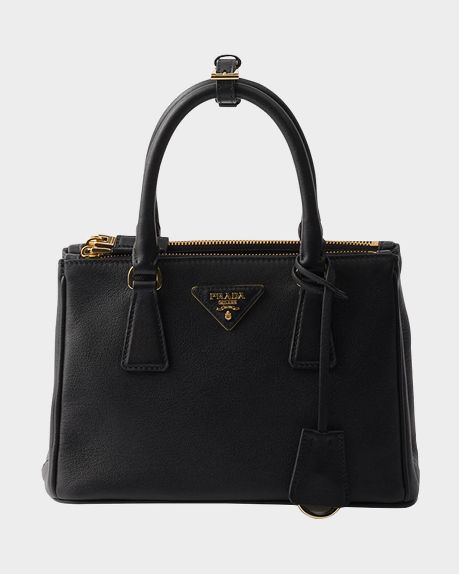 Small Galleria Leather Top-Handle Bag 0