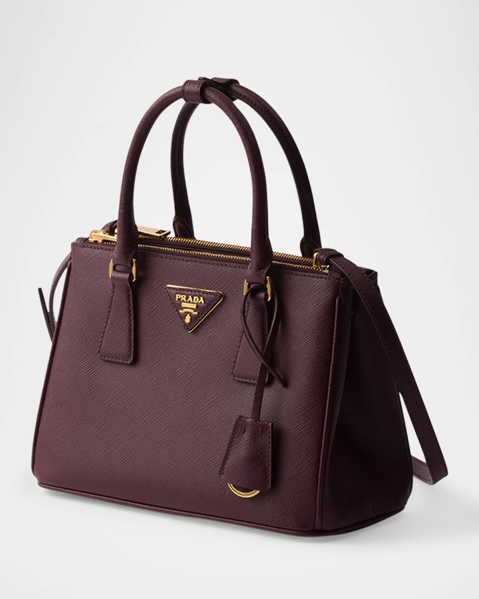 Small Prada Galleria Saffiano Leather Top-Handle Bag 1