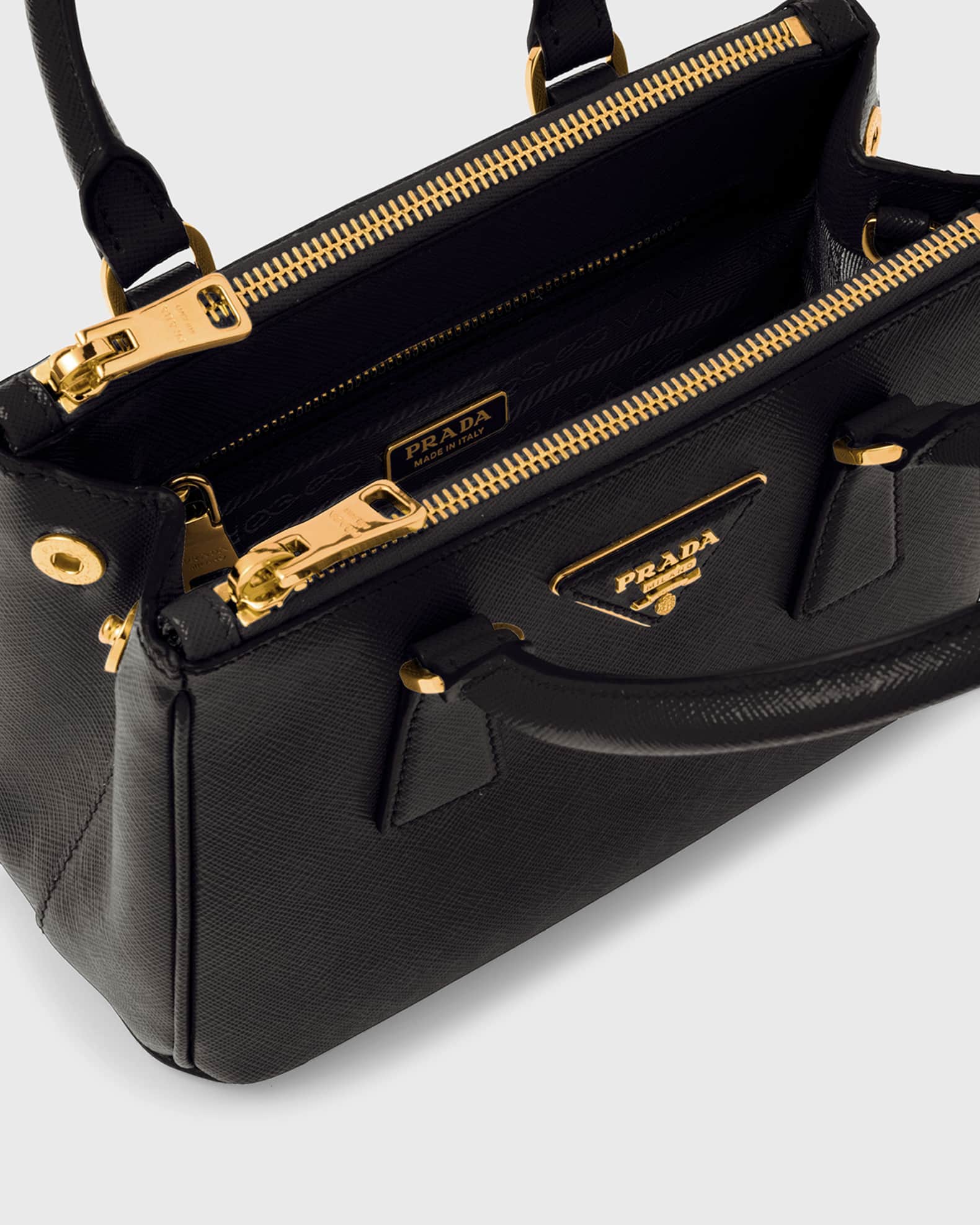 PRADA 上品 お洒落 Galleriaパテント Saffiano ミニバッグ Prada Galleria Saffiano Leather Mini Bag | Saks Fifth Avenue