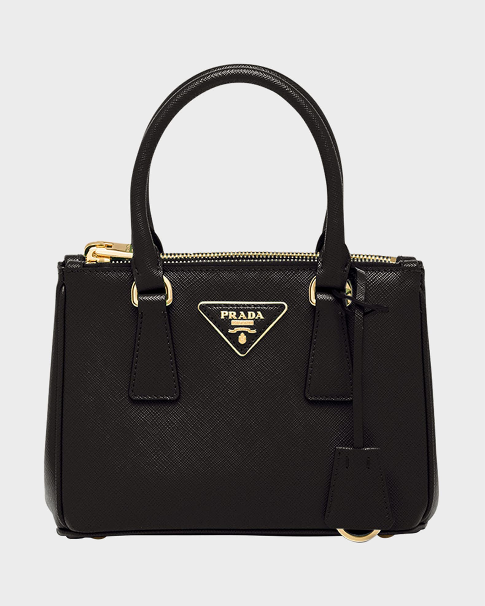 Prada Galleria Saffiano Leather Mini Top-Handle Bag | Neiman