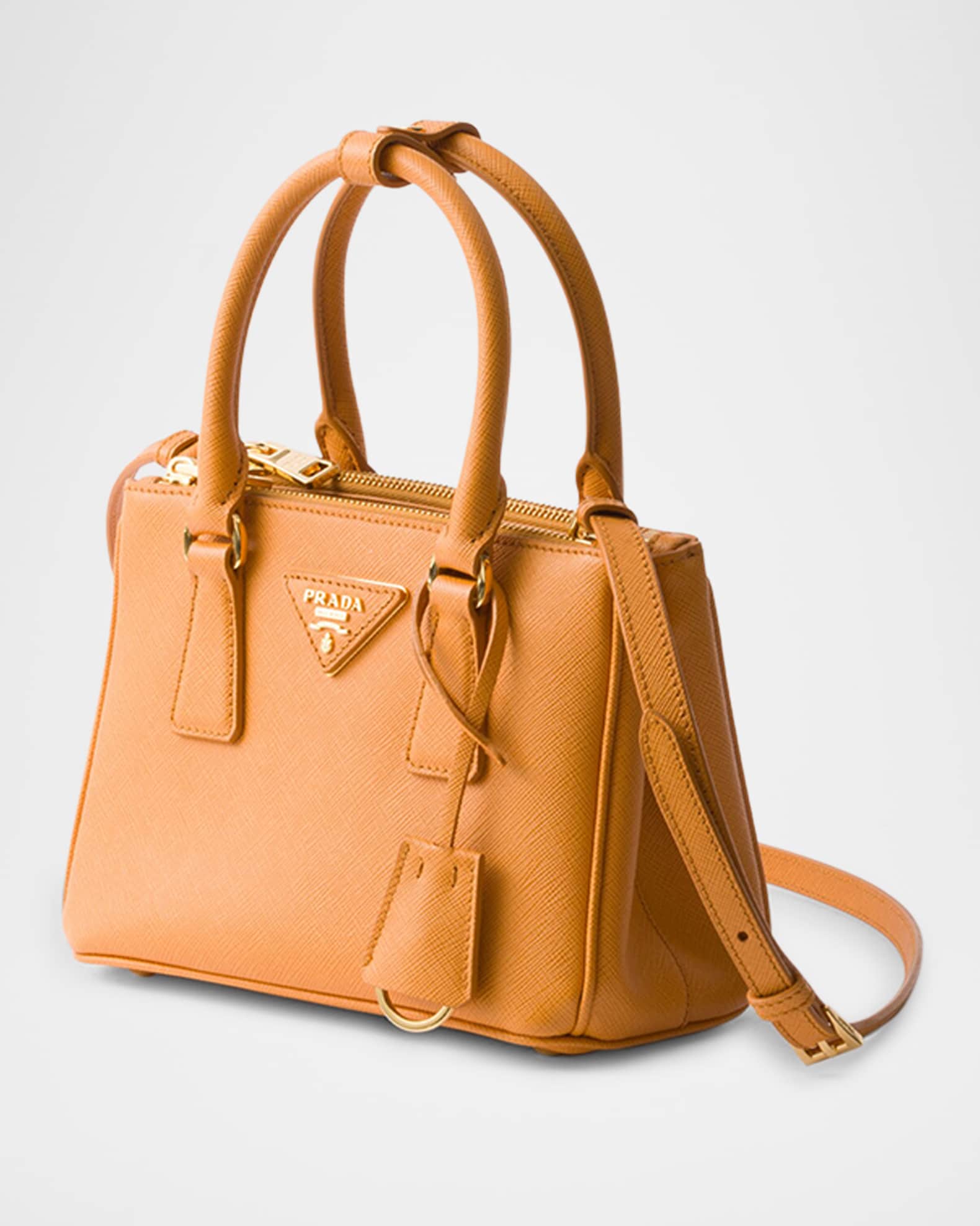Galleria Saffiano Leather Mini Top-Handle Bag 1