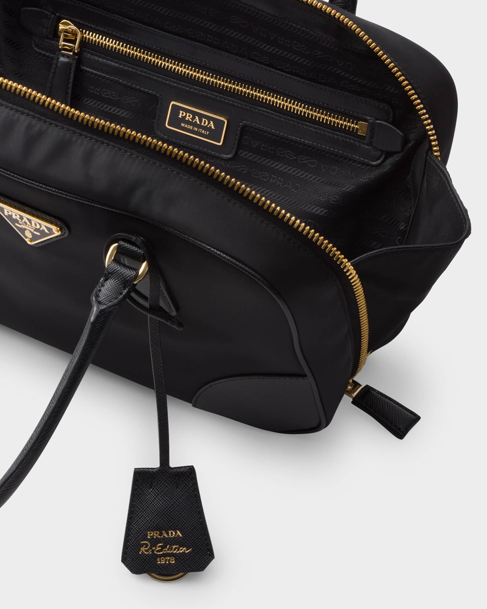 Prada Re-Edition 1978 Nylon Top-Handle Bag | Neiman Marcus