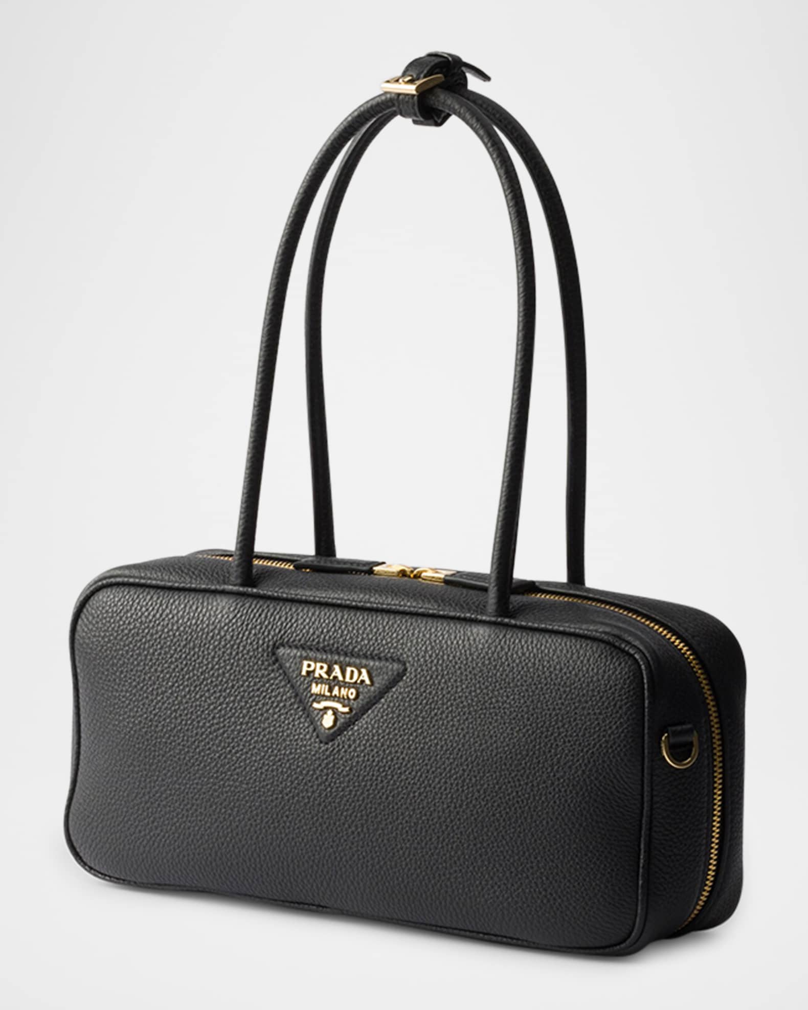 Medium Leather Top-Handle Bag