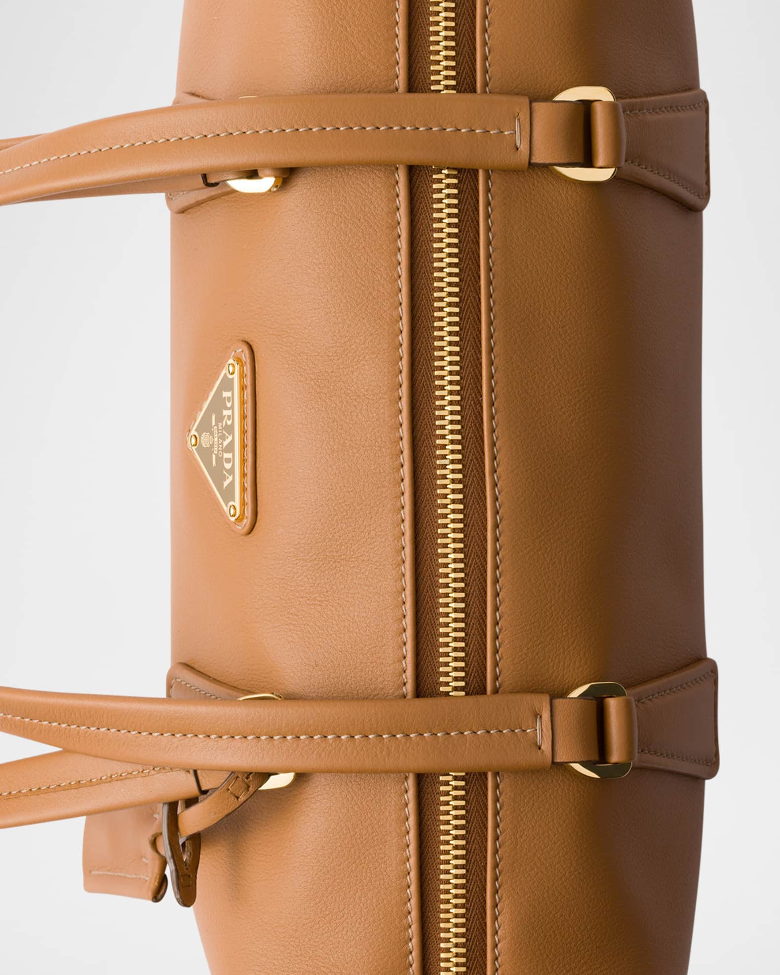 【PRADA】MEDIUM LEATHER TOP-HANDLE BAG Prada Medium Leather Top-Handle Bag | Saks Fifth Avenue