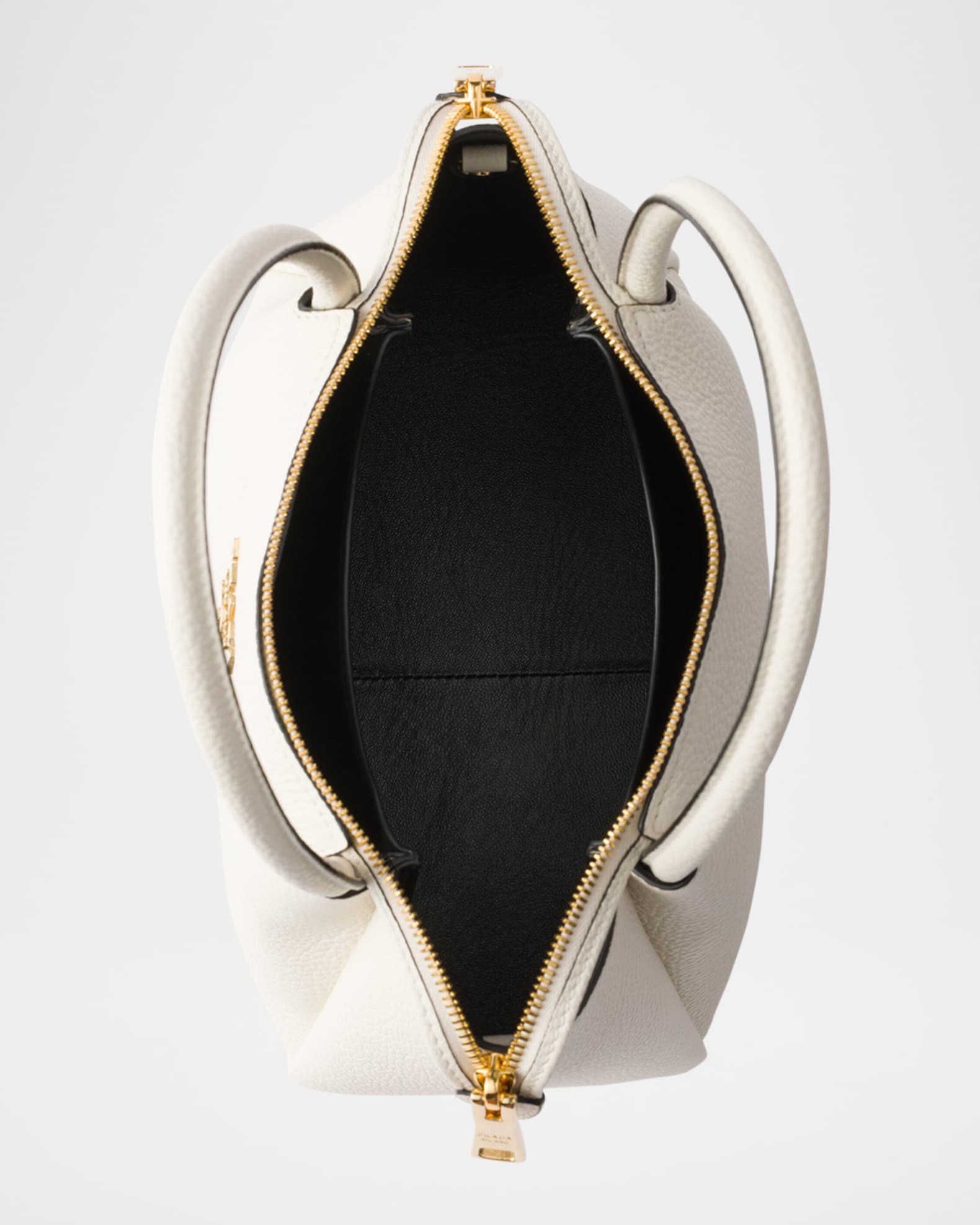ハンドバッグ PRADA SMALL PISTACHIO LEATHER HANDBAG バッグ・カバンその他 Prada Small pistachio leather handbag