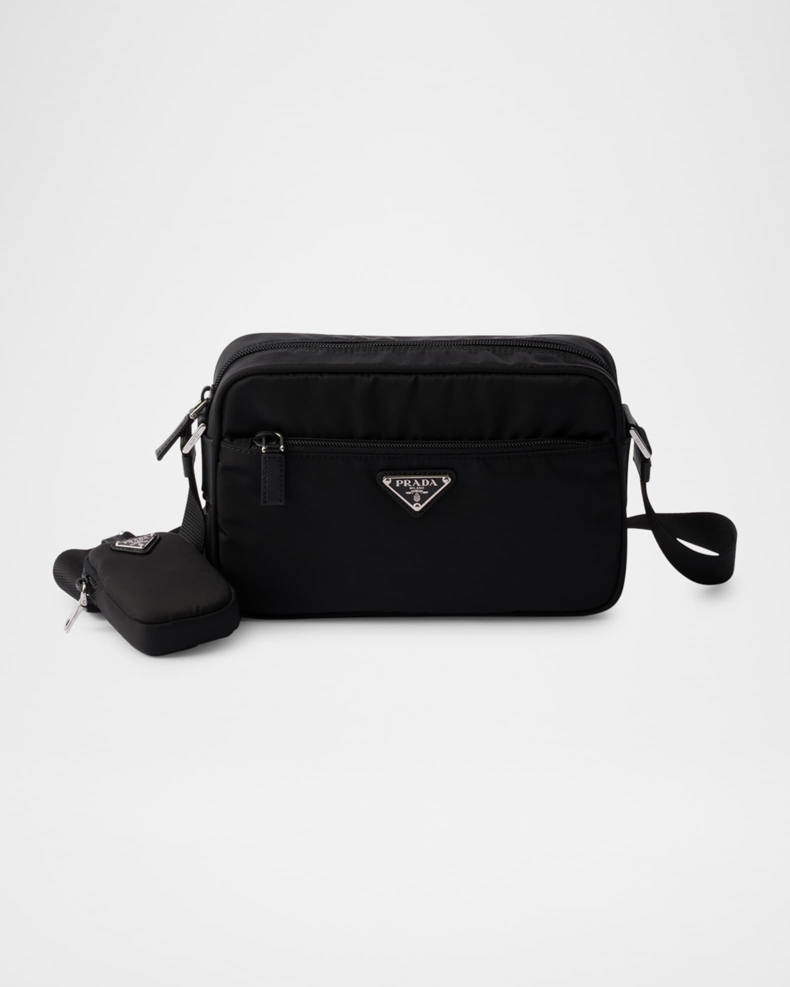 ★PRADA★RE-NYLON RECTANGLE SHOULDER BAG Prada Re-Nylon Rectangular Shoulder Bag | Neiman Marcus