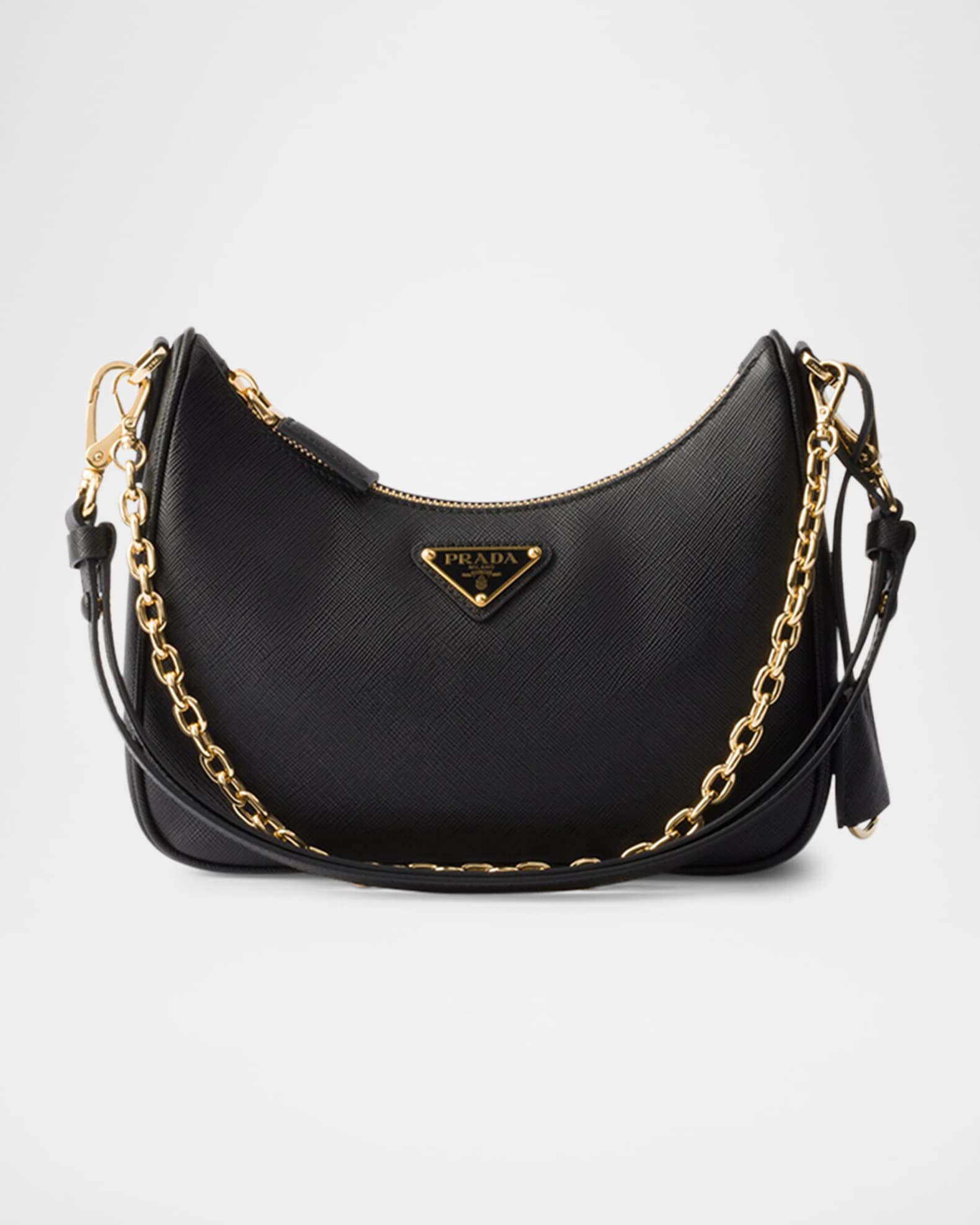 Re-Edition Saffiano Leather Mini Shoulder Bag 0