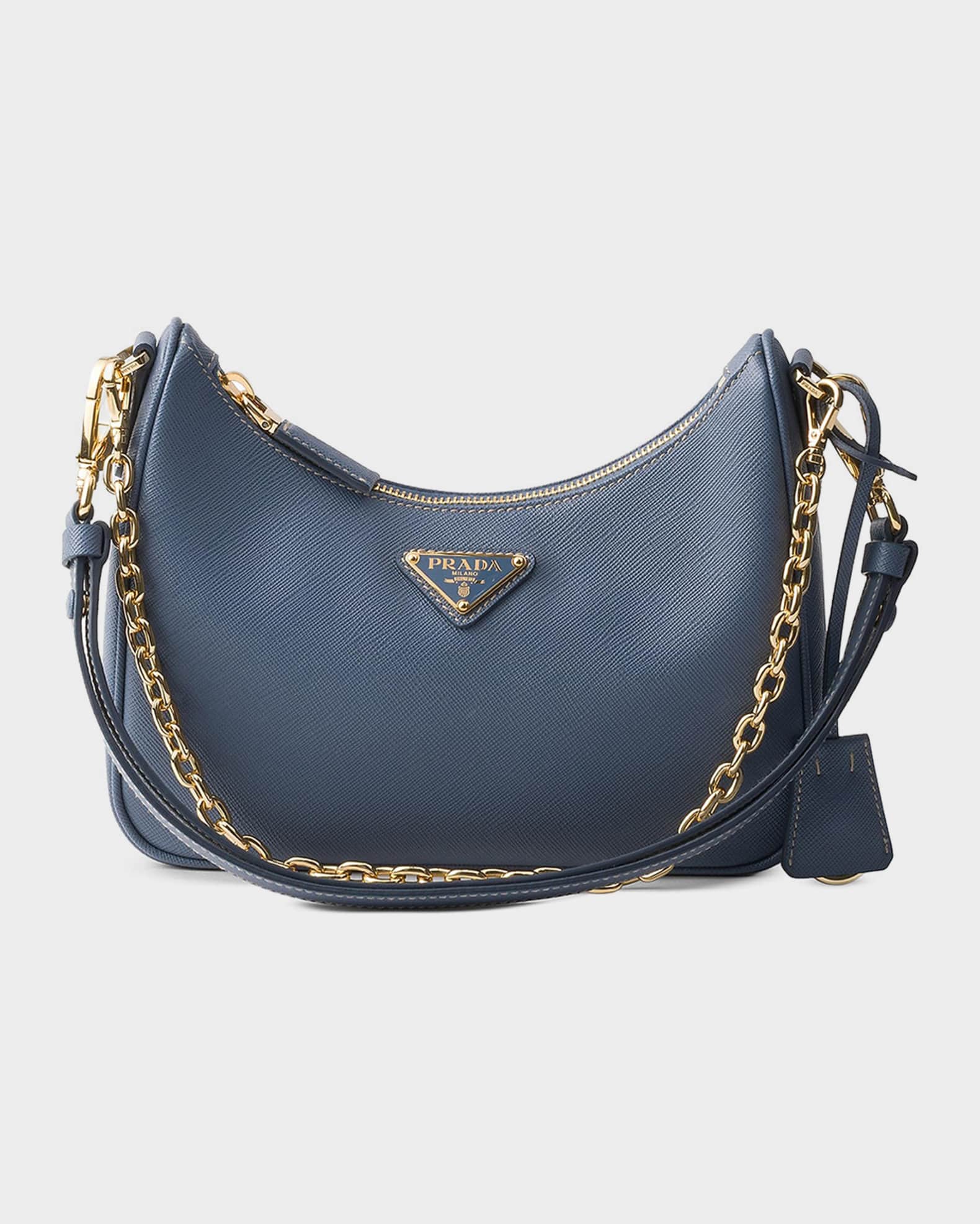 Prada Re-Edition Saffiano Leather Mini Shoulder Bag | Neiman Marcus