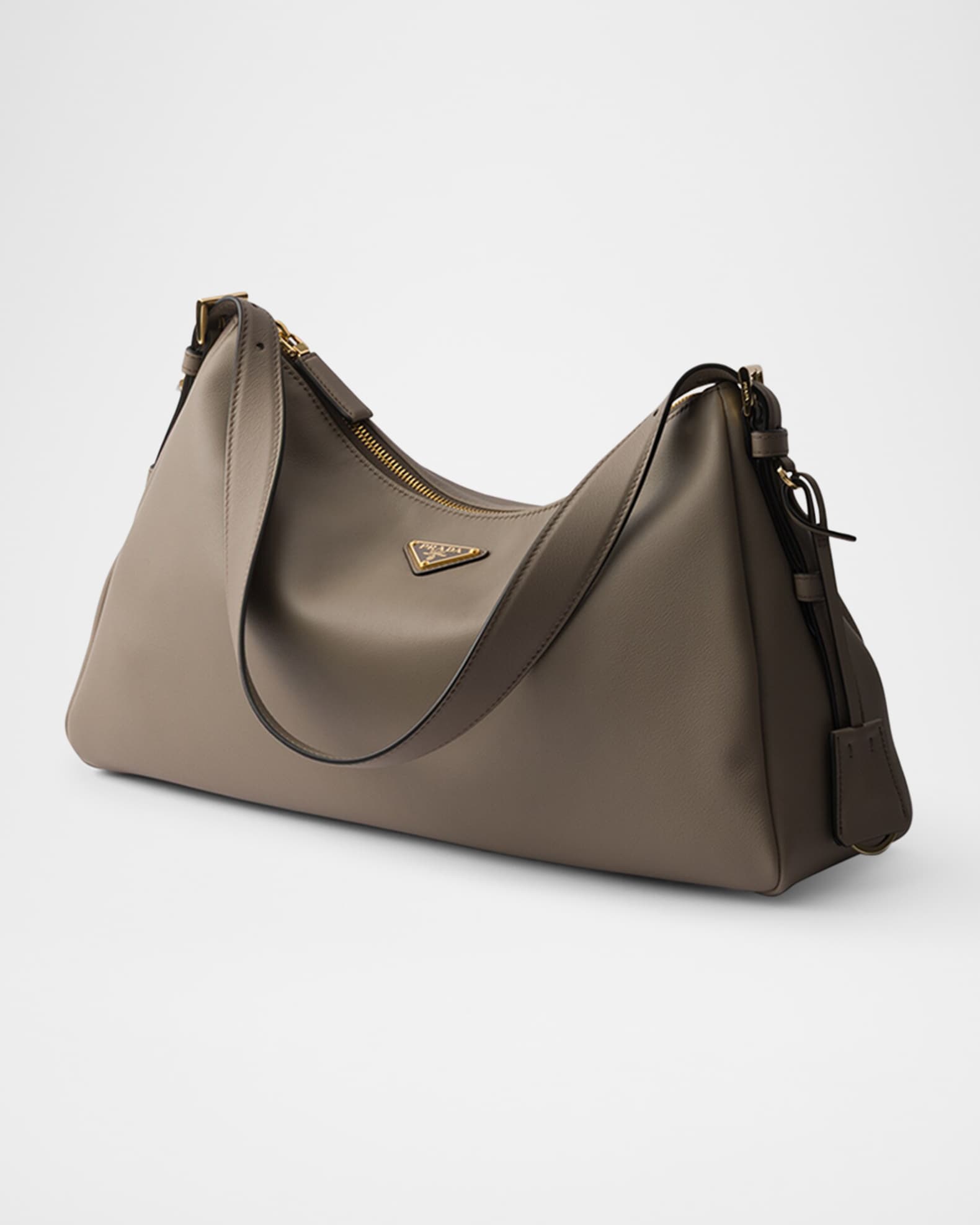 Aimee Large Calfskin Leather Shoulder Bag 1