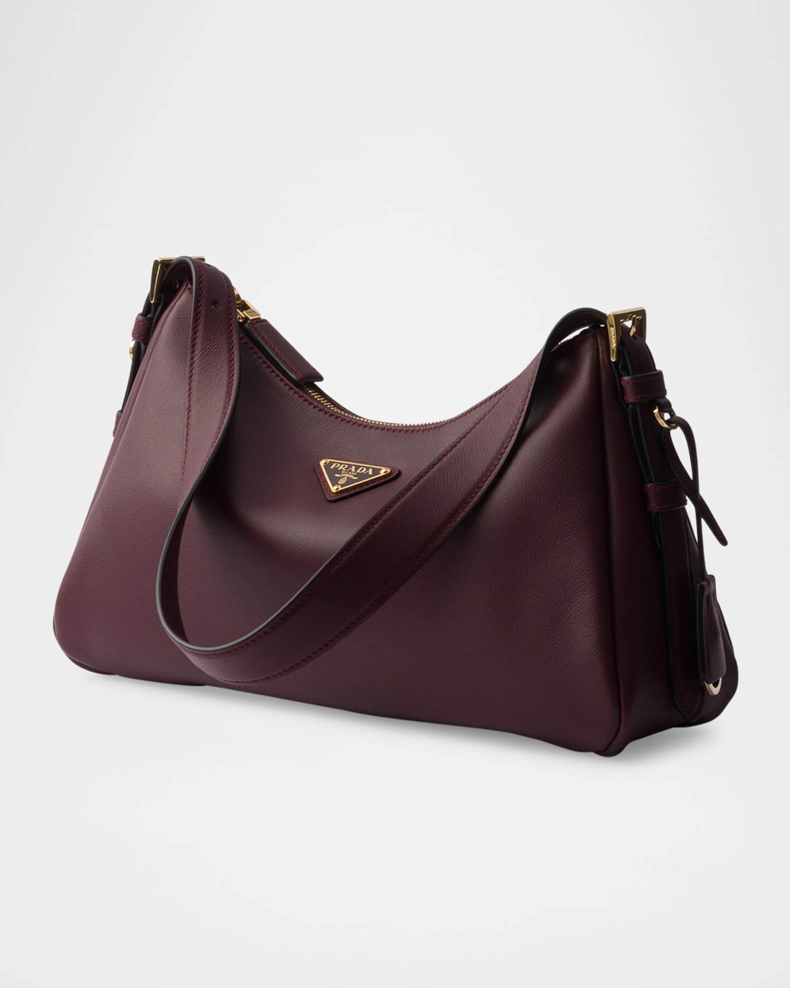 【PRADA】BIG SALE ★Aimee レザー ショルダーバッグ Prada Aimee Medium Calfskin Leather Shoulder Bag | Neiman Marcus