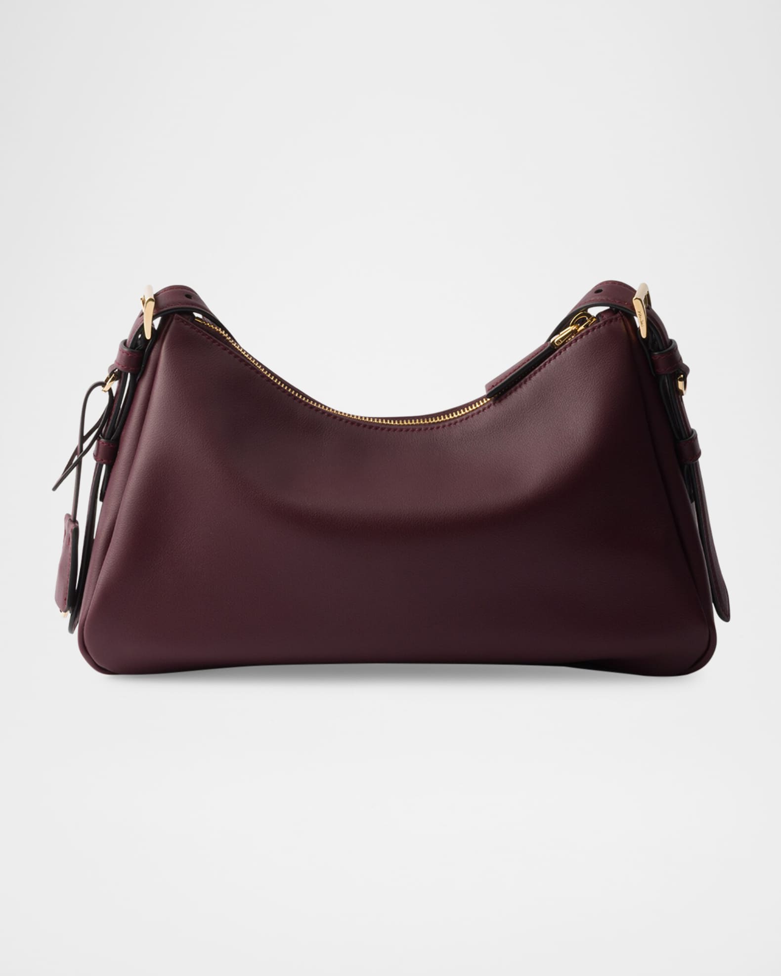 Prada Aimee Medium Calfskin Leather Shoulder Bag | Neiman Marcus