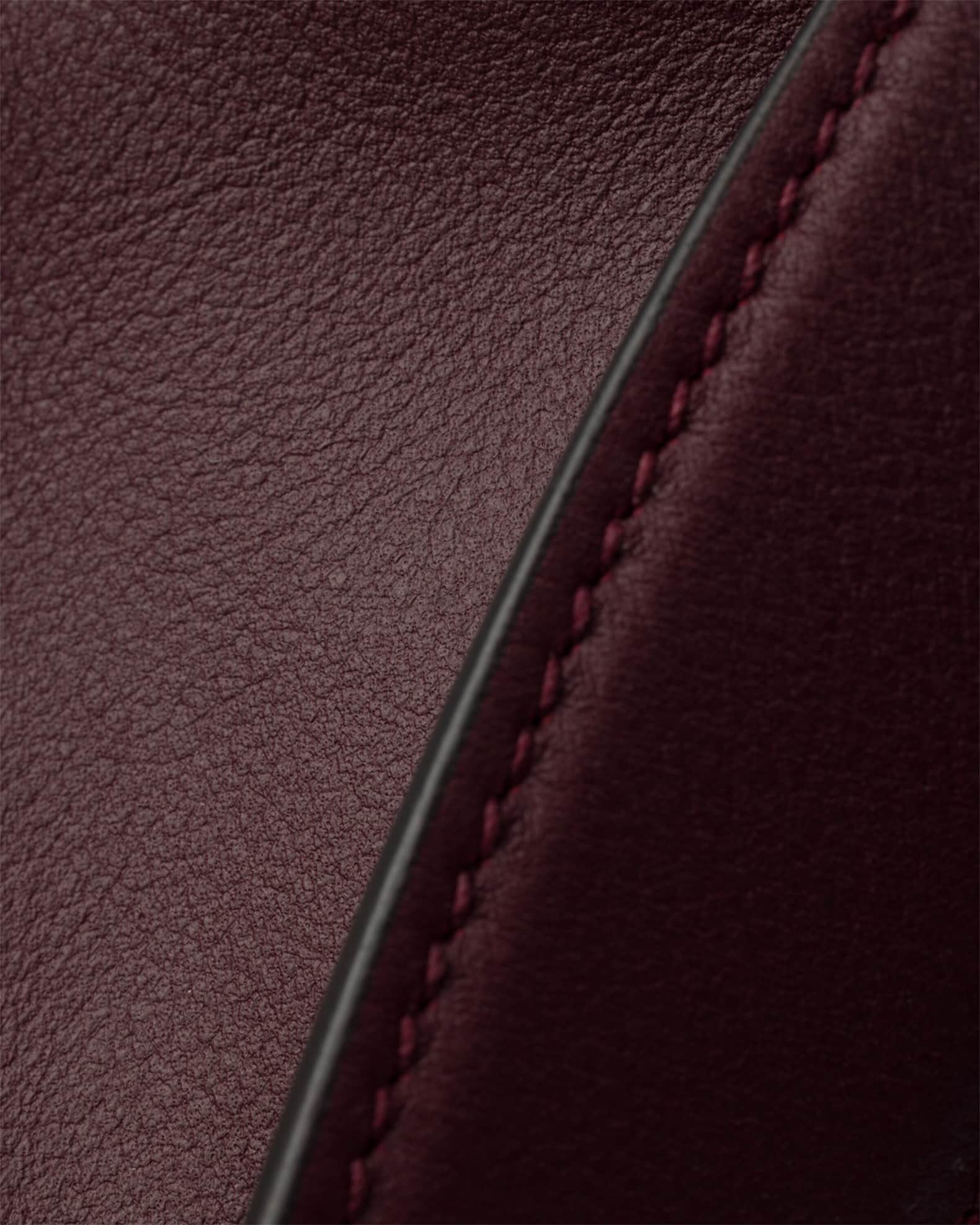 関税＆送料込【PRADA】Aimee バッグ バーガンディ レザー 正規品 Prada Aimee Medium Calfskin Leather Shoulder Bag | Neiman Marcus