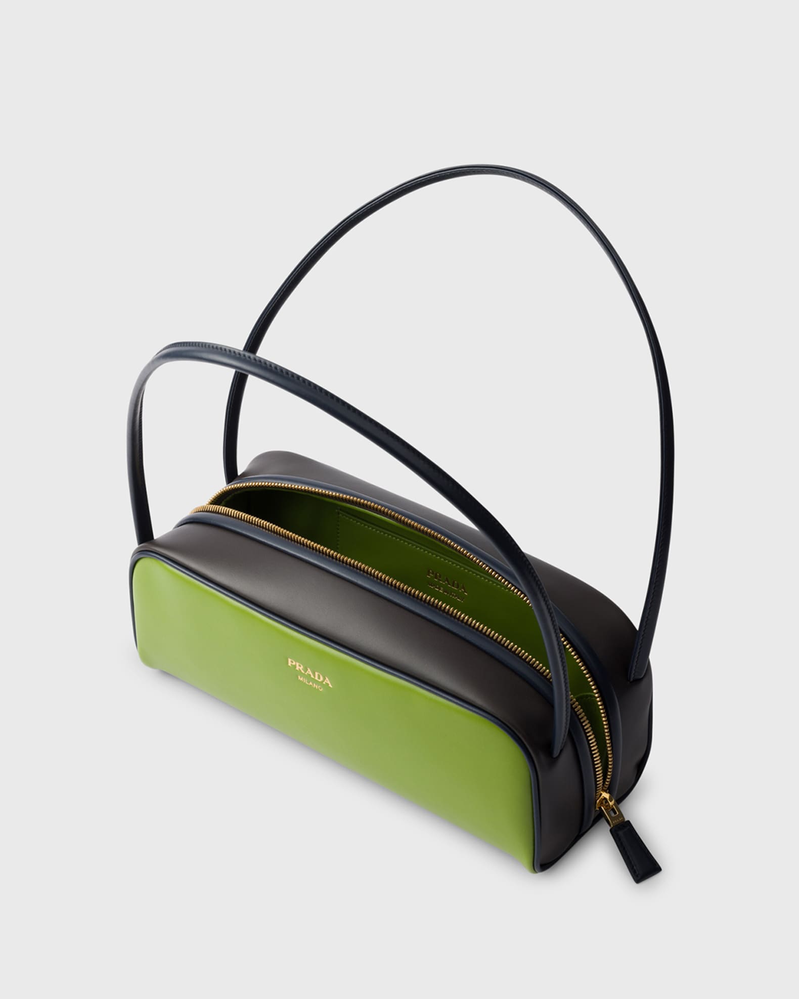 Prada Swing Smooth Calfskin Leather Shoulder Bag | Neiman Marcus