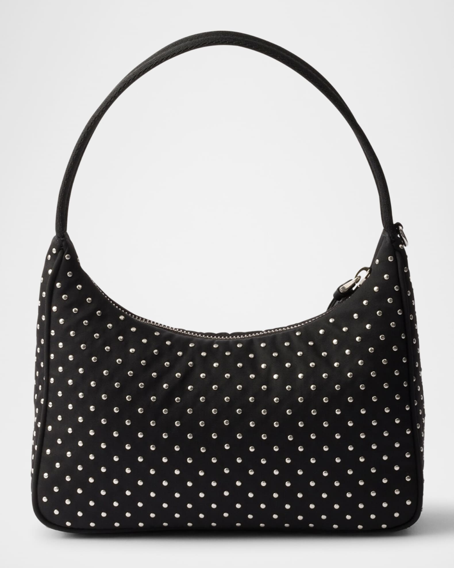 ★PRADA★Re-Editionミニホボバッグ Prada Re-Edition Re-Nylon Studded Mini Hobo Bag | Neiman Marcus