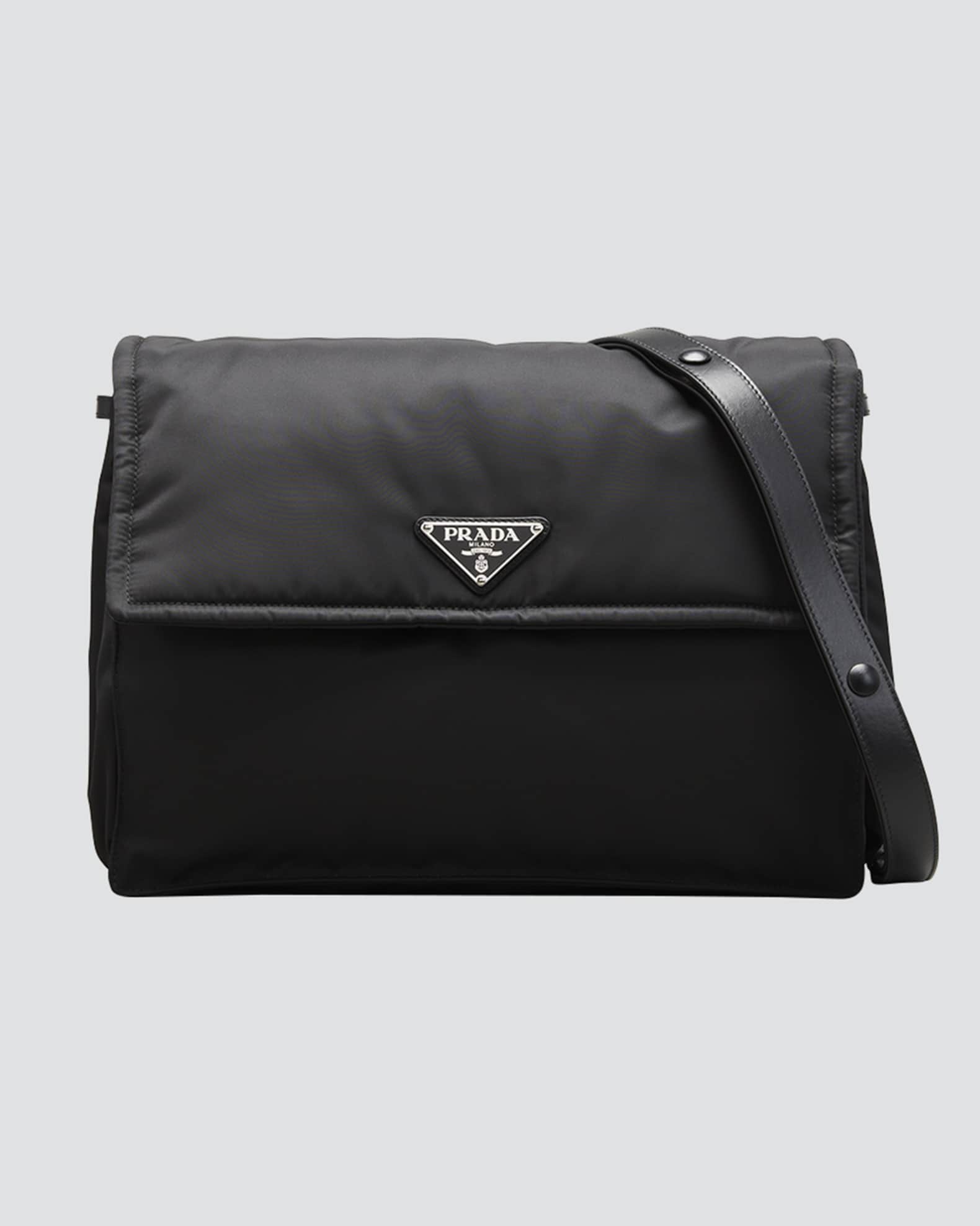 PRADA【入手困難★Padded Re-Nylon★ショルダーバッグ★Large★ Prada Re-Nylon Large Padded Shoulder Bag | Neiman Marcus