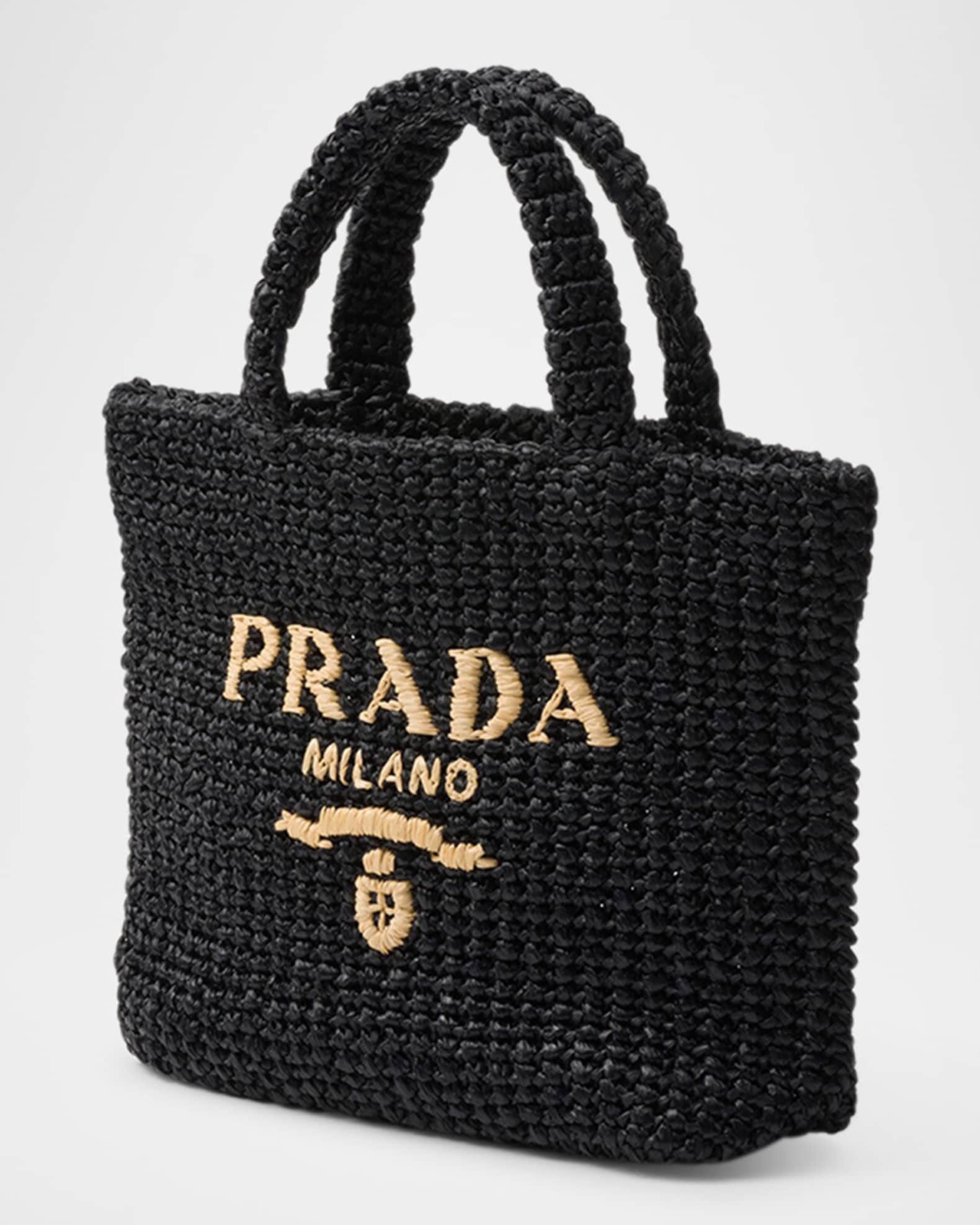 ハンドバッグ PRADA  Bag in crochet Prada Small Crochet Tote Bag | Neiman Marcus