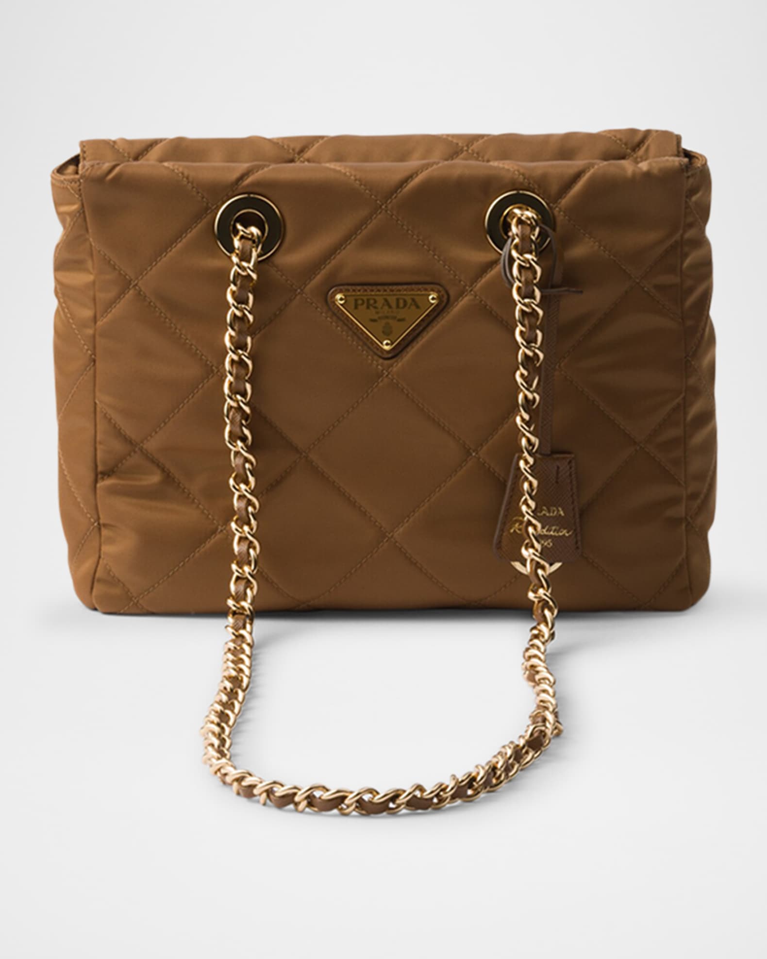 大人女性の Prada Bag Tote Re-Nylon Chaîne 1995 Re-Edition Prada バッグ